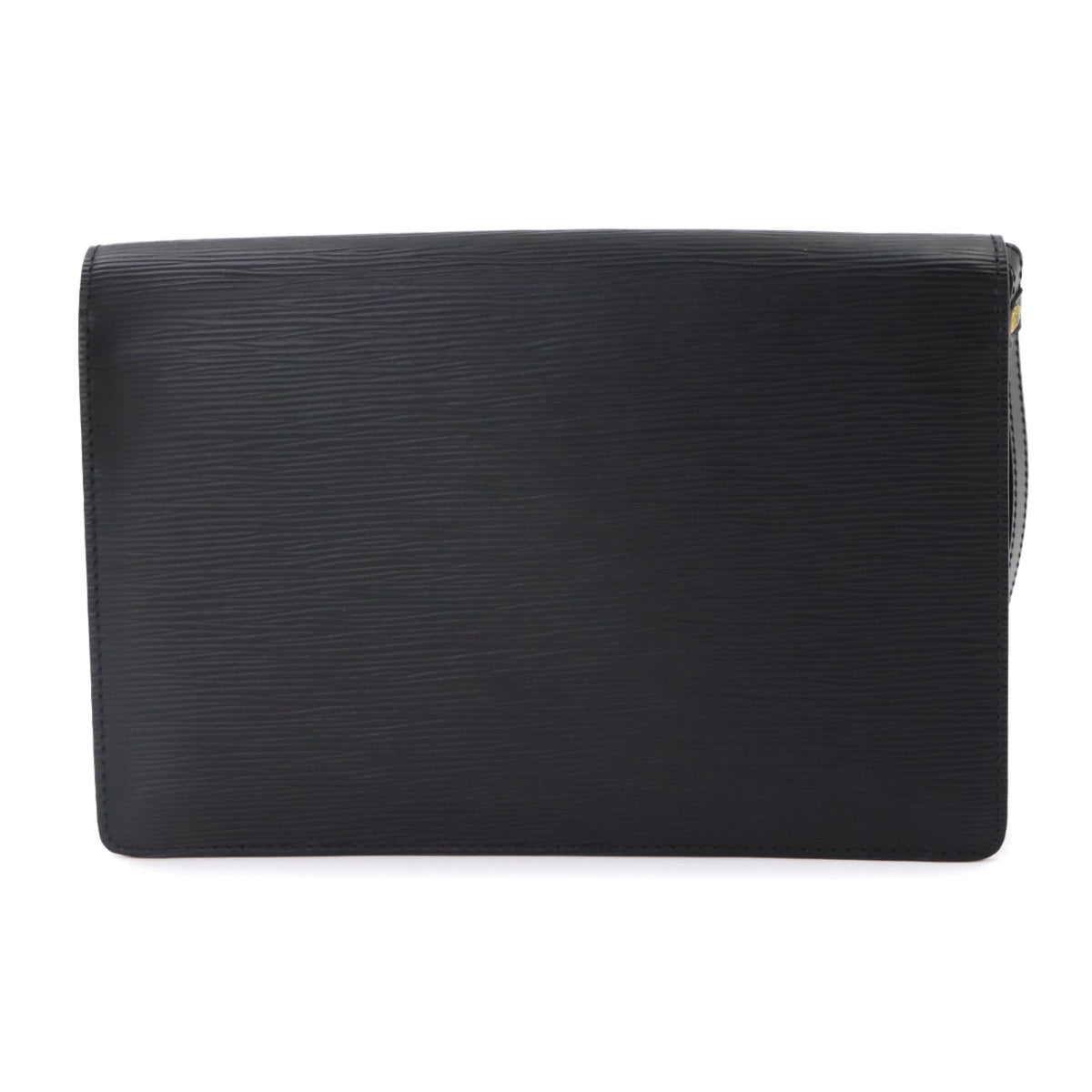 Louis Vuitton Noir Epi Leather Clutch Bag Pochette (Pre-Owned)