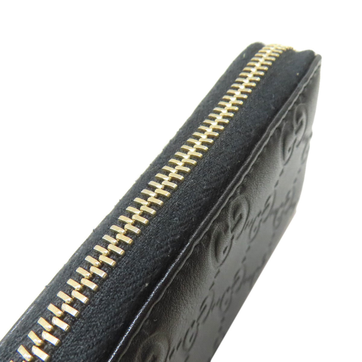 Gucci Black Leather Coin Purse/Coin Case (Pre-Owned)
