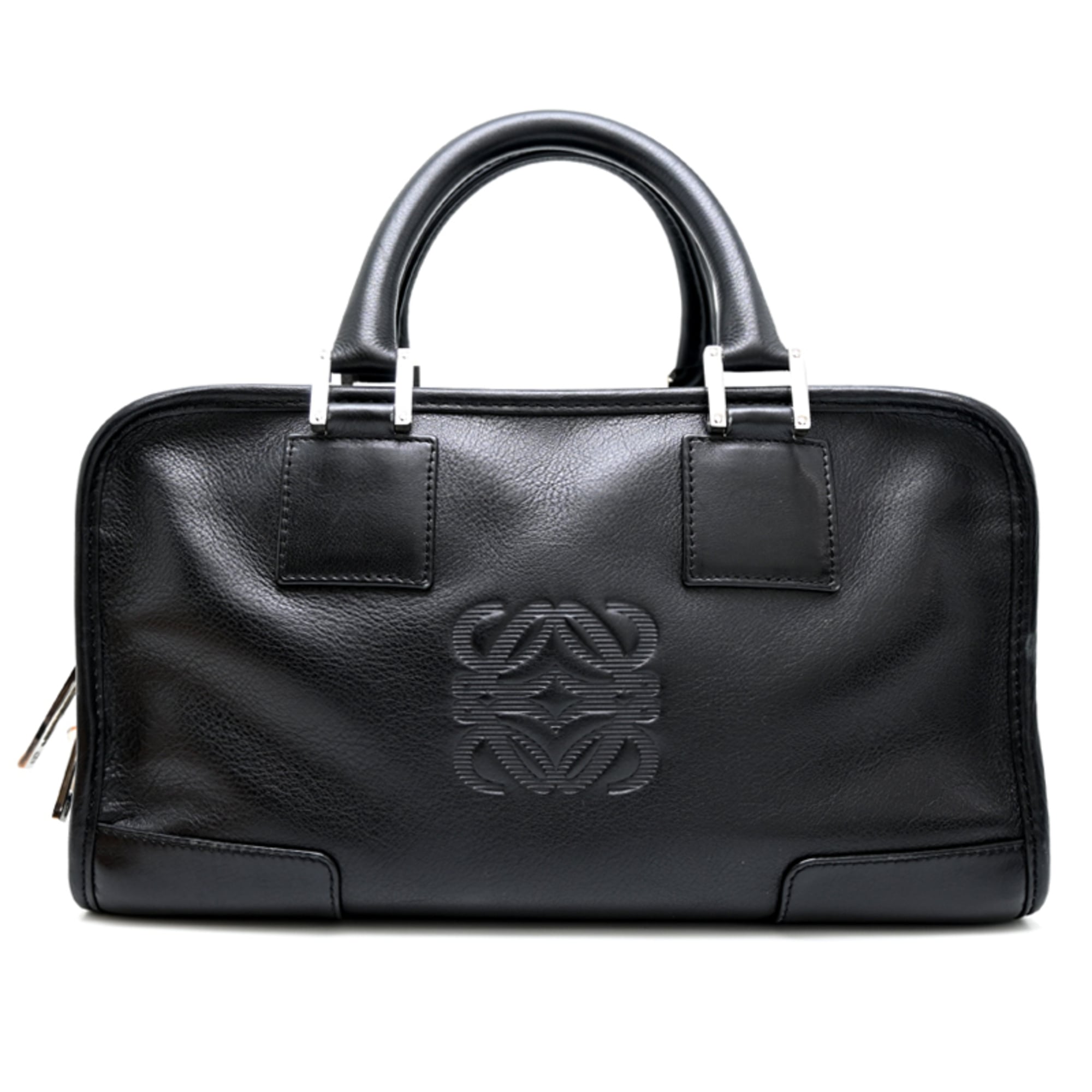Loewe Black Leather Handbag (Pre-Owned)