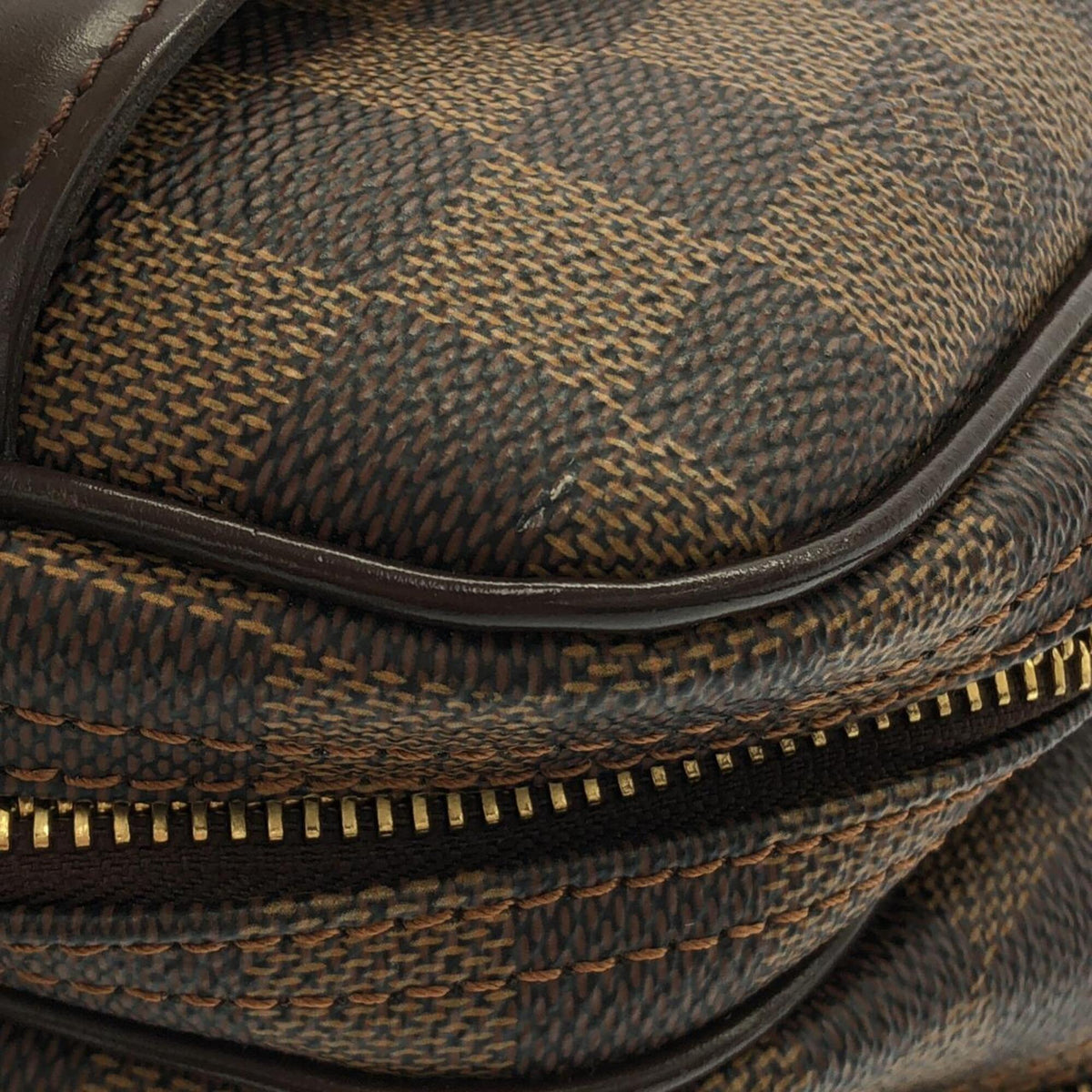 Louis Vuitton Ebene Coated Canvas Shoulder Bag (Pre-Owned)