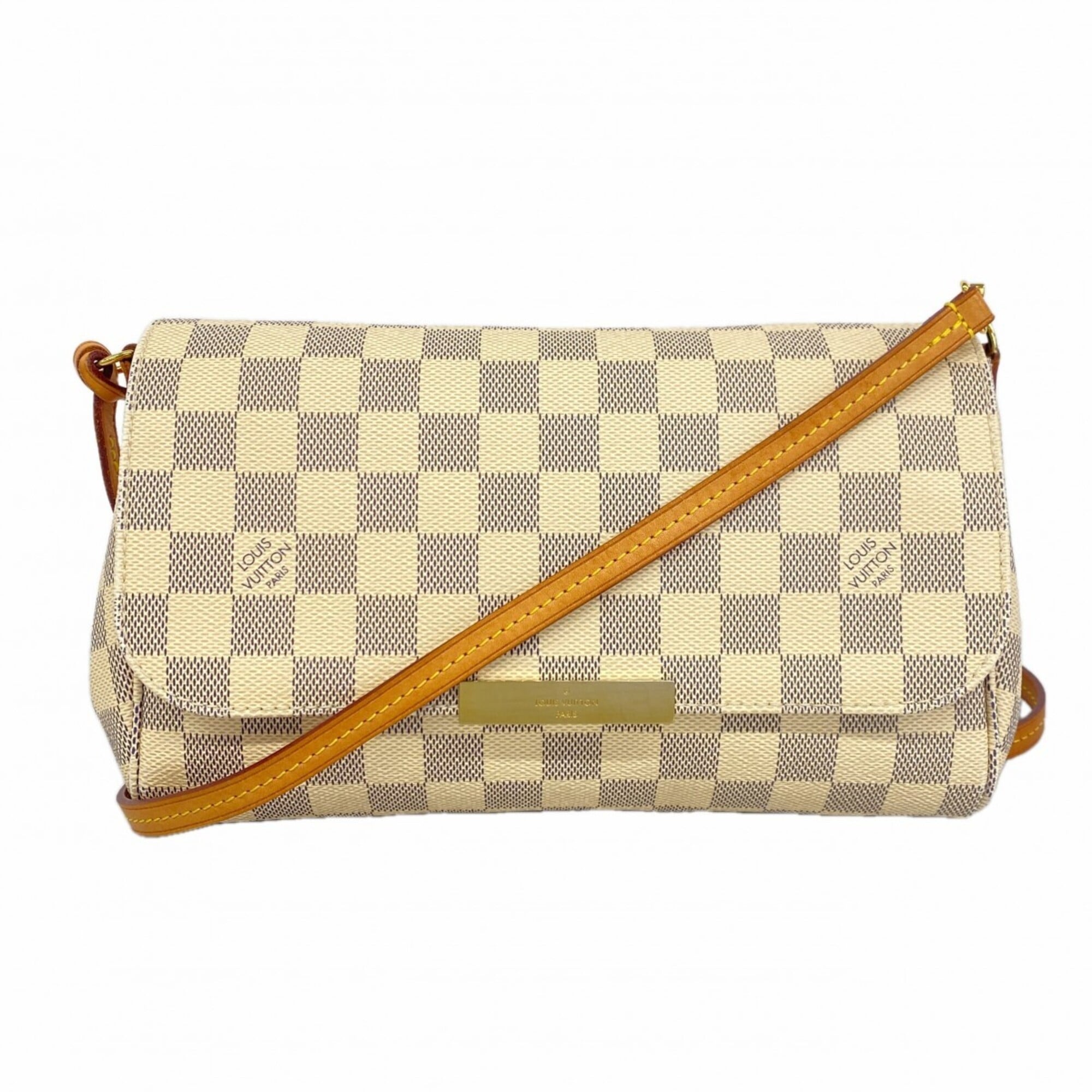 Louis Vuitton White Shoulder Bag (Pre-Owned)