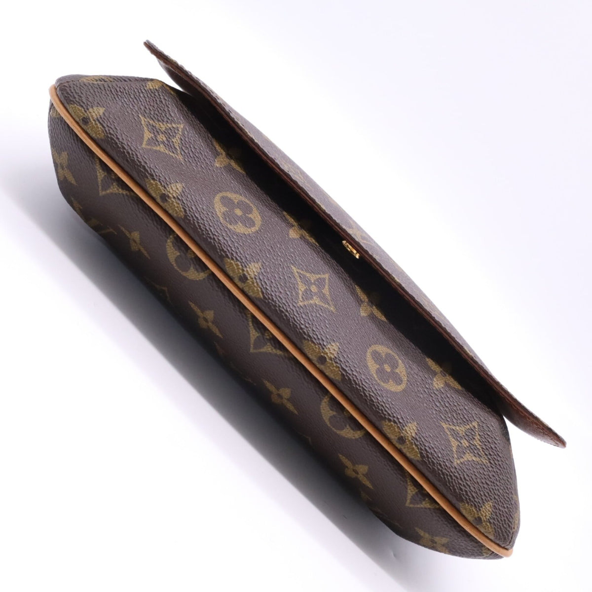 Louis Vuitton Beige Brown Monogram Monogram Shoulder Bag (Pre-Owned)