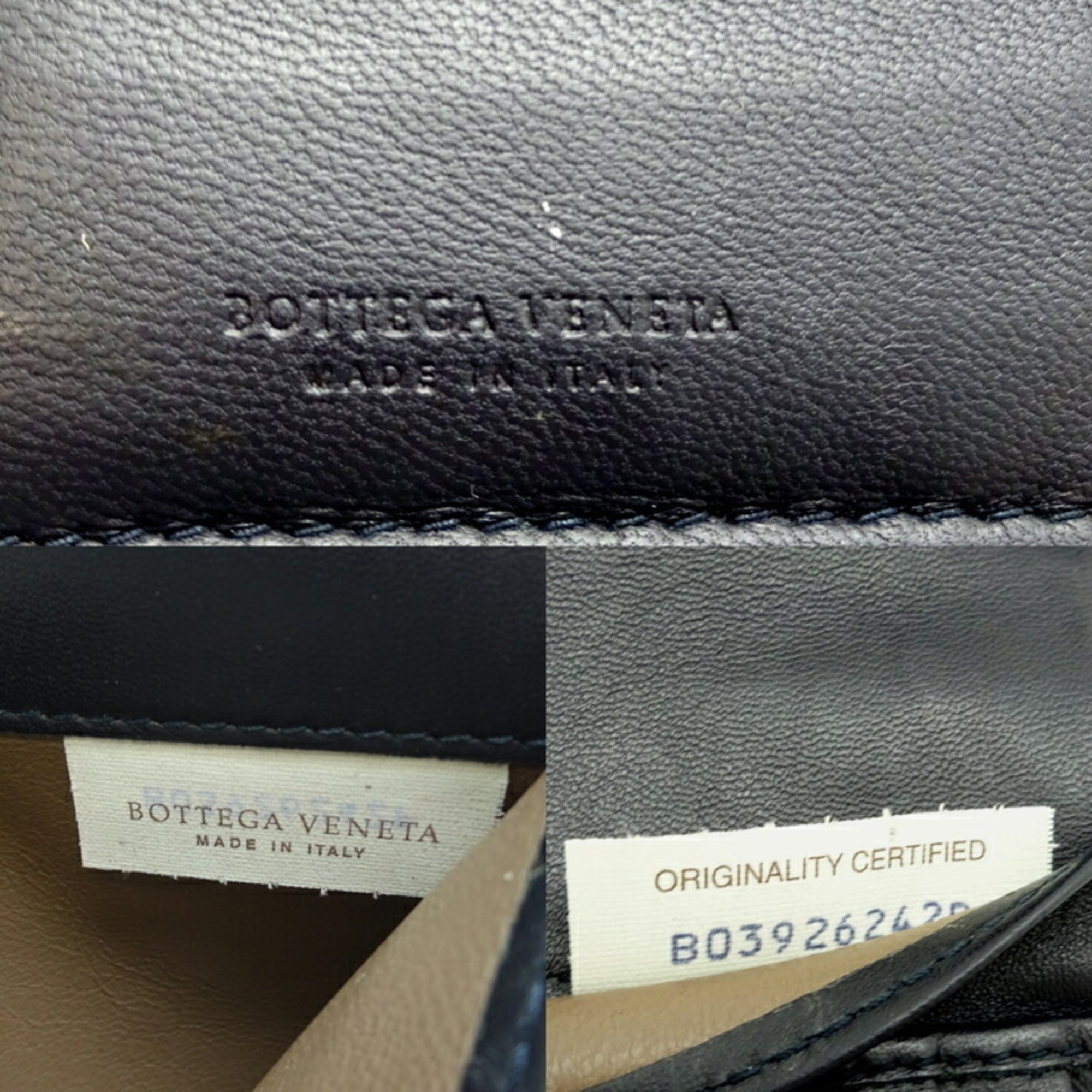 Bottega Veneta Intrecciato Black Intrecciato Coin Purse/Coin Case (Pre-Owned)