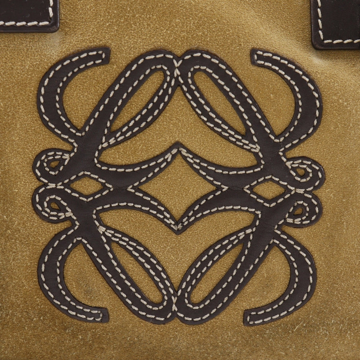 Loewe Amazona Brown Suede Handbag (Pre-Owned)