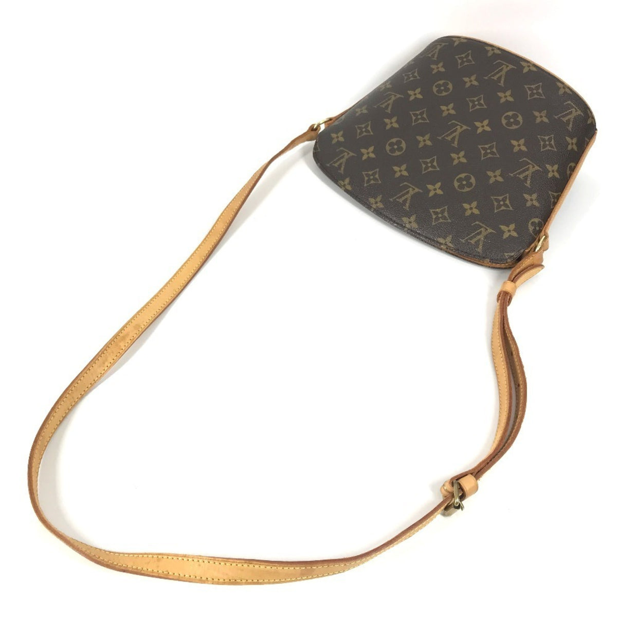 Louis Vuitton Brown Monogram Handbag Pochette Shoulder Bag (Pre-Owned)