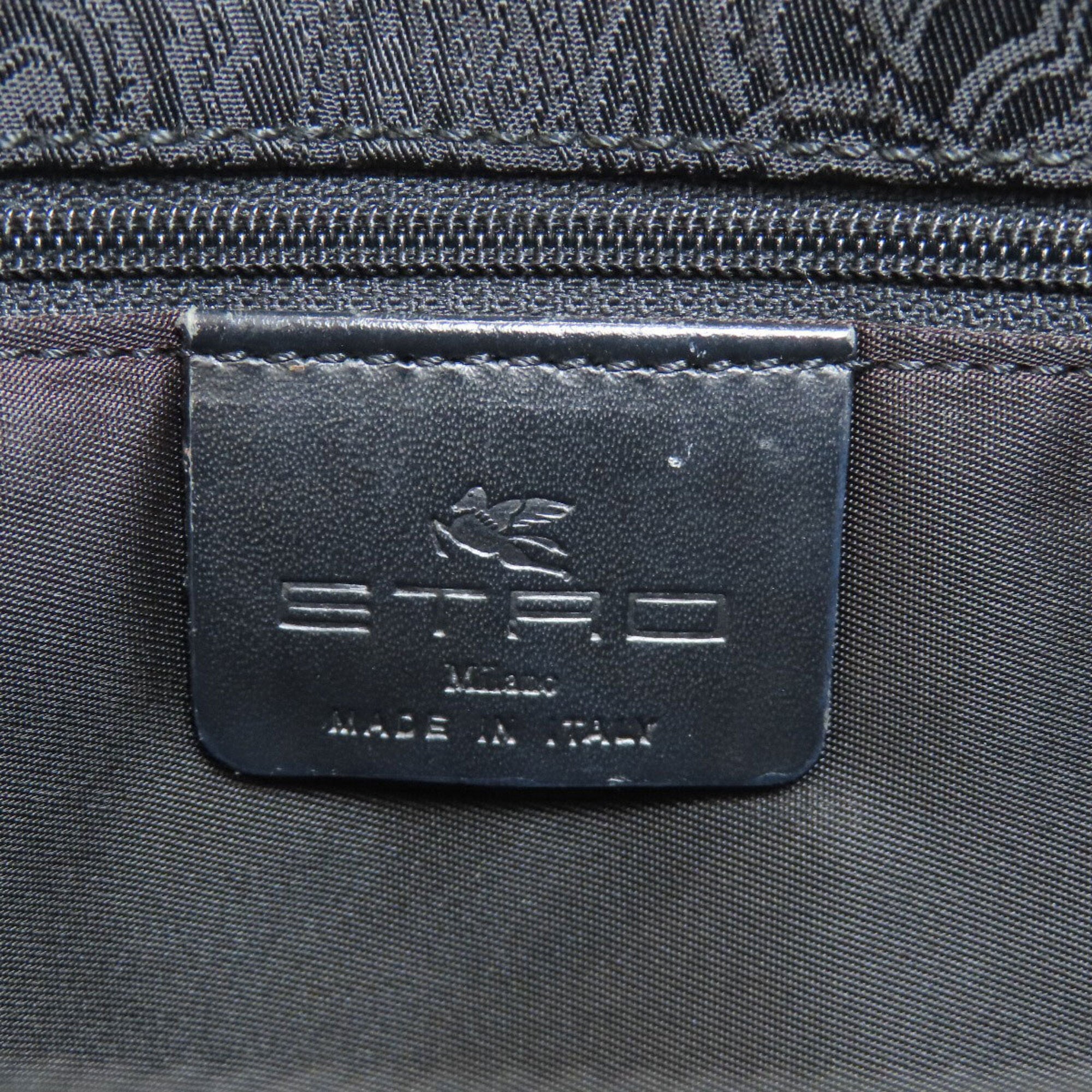 Etro Black Nylon Handbag (Pre-Owned)