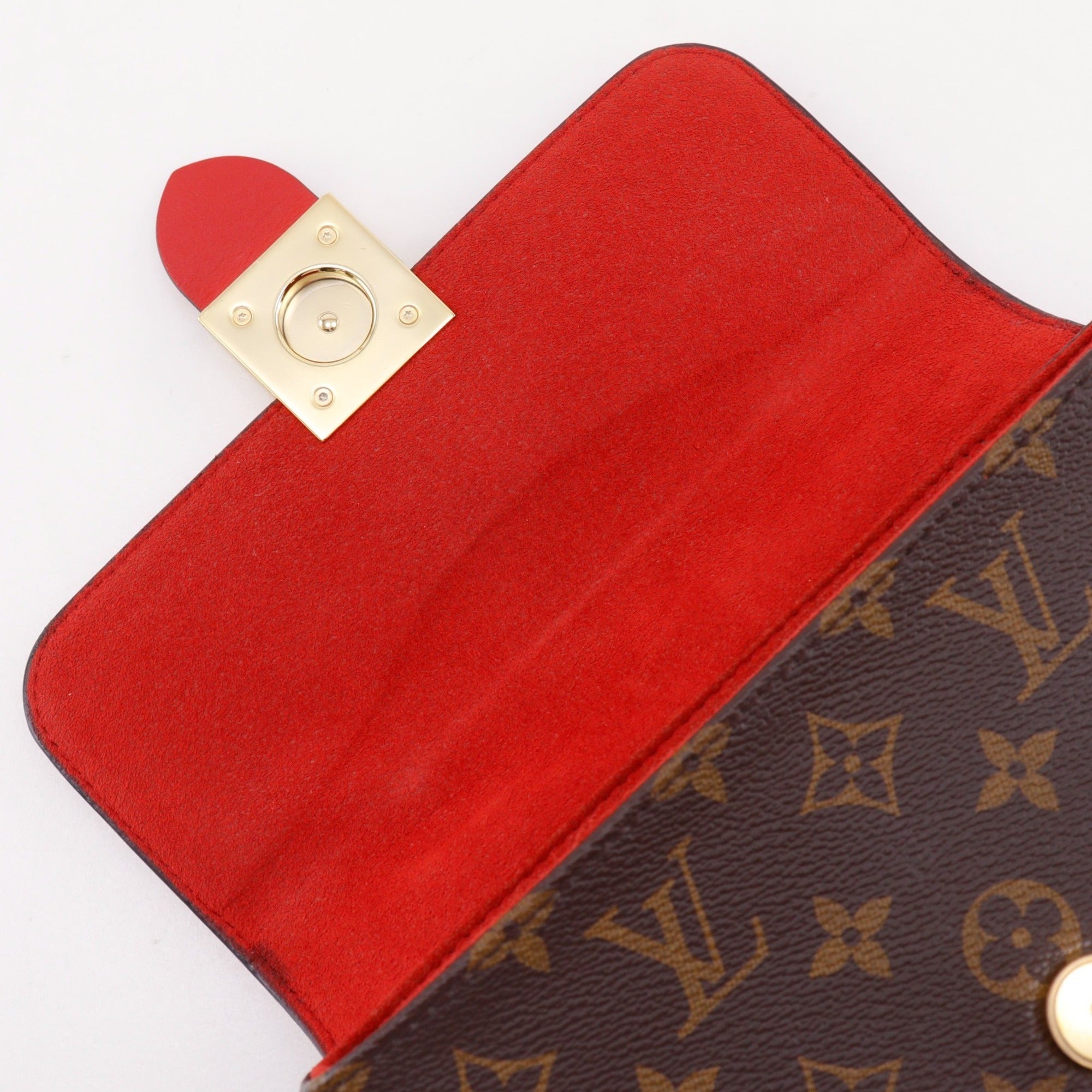 Louis Vuitton Brown Coquelicots Monogram Monogram Handbag (Pre-Owned)