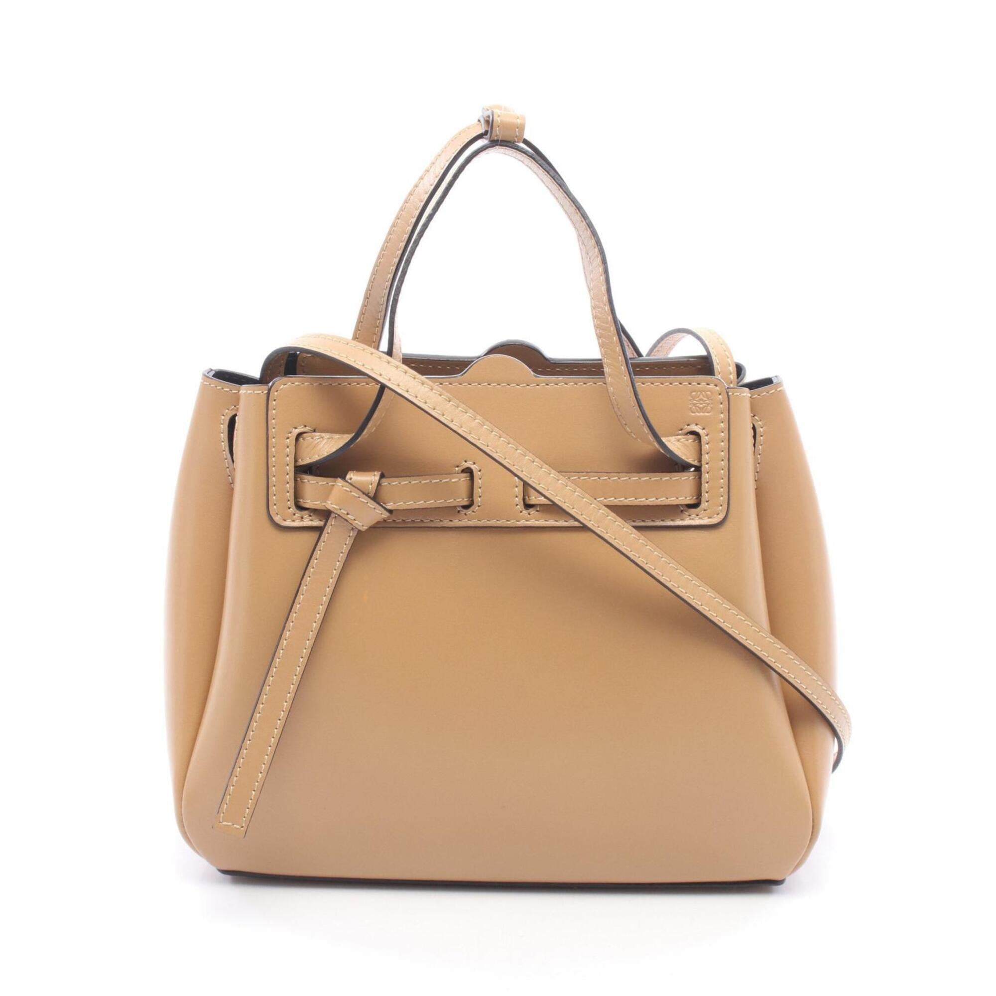 Loewe Beige Leather Handbag (Pre-Owned)
