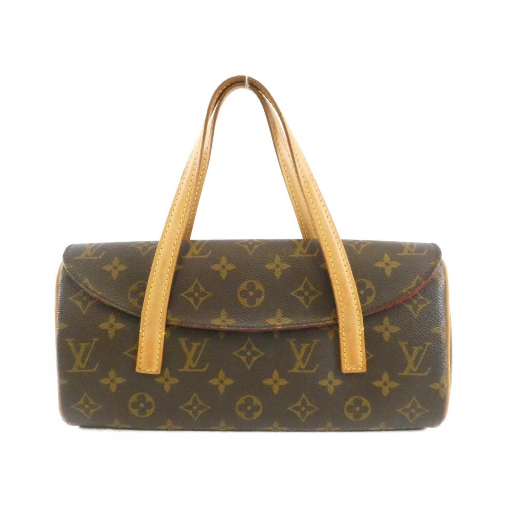 Louis Vuitton Brown Coated Canvas Handbag (Pre-Owned)