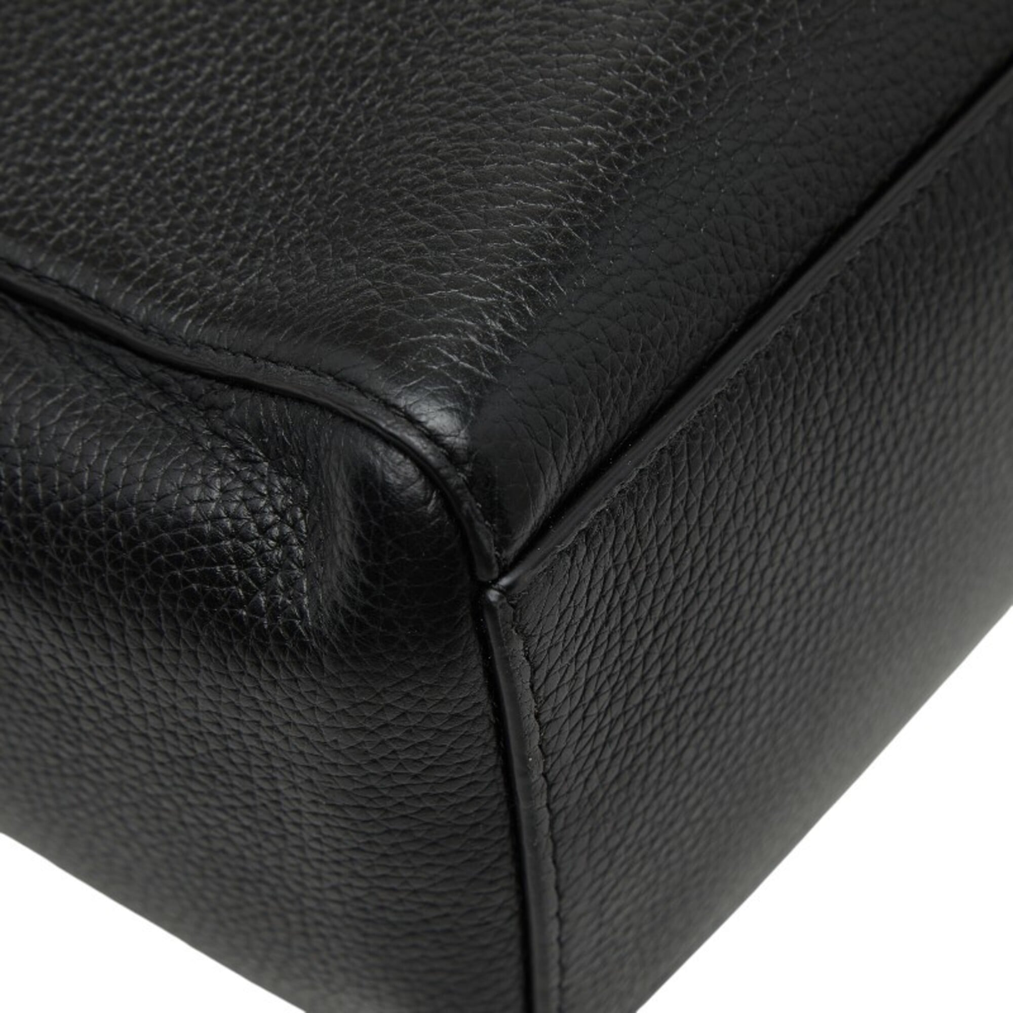 Michael Kors Black Leather Tote Bag (Pre-Owned)