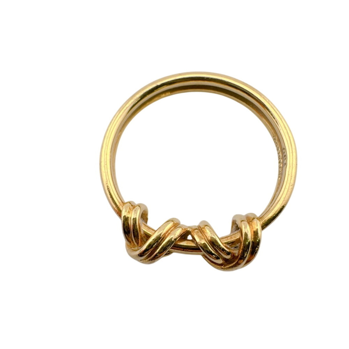Tiffany Gold Yellow Gold (18K) Band Ring (Pre-Owned)
