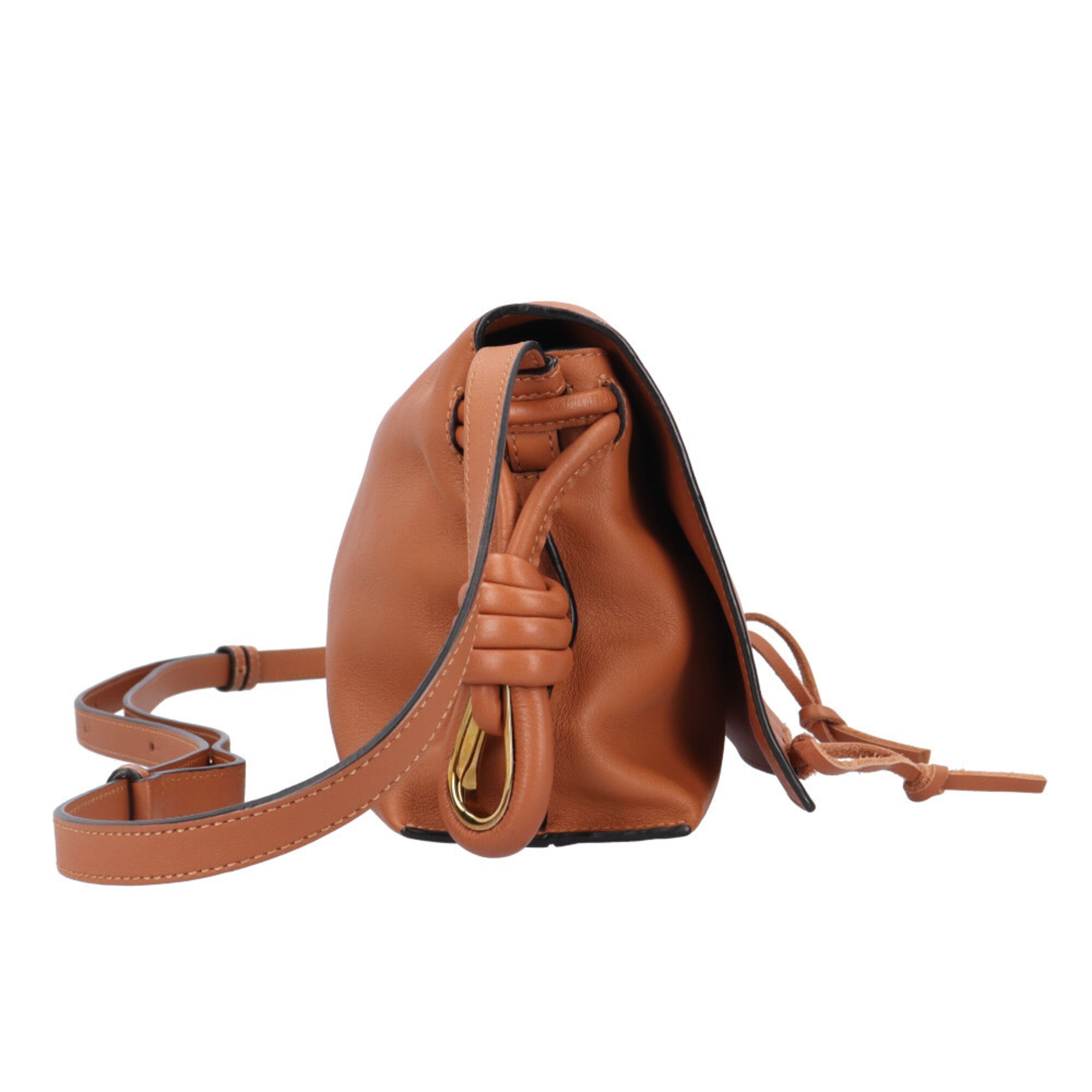 Loewe Brown Leather Shoulder Bag (Pre-Owned)