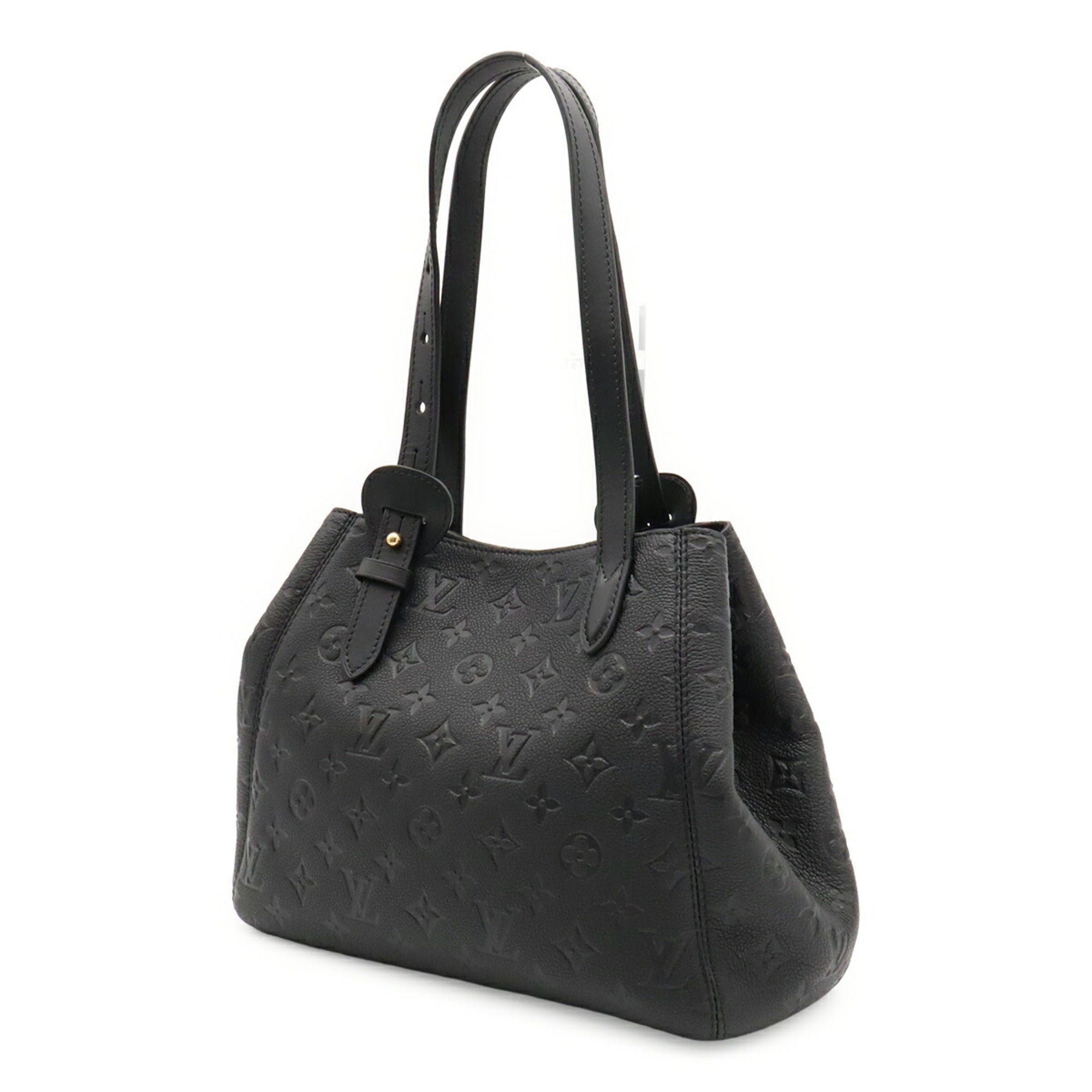 Louis Vuitton Black Monogram Noir Monogram Empreinte Shoulder Bag Tote Bag (Pre-Owned)