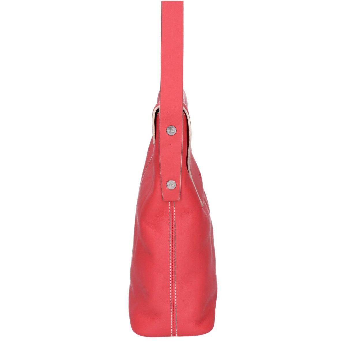 Loewe Coral Pink Leather Shoulder Bag (Pre-Owned)