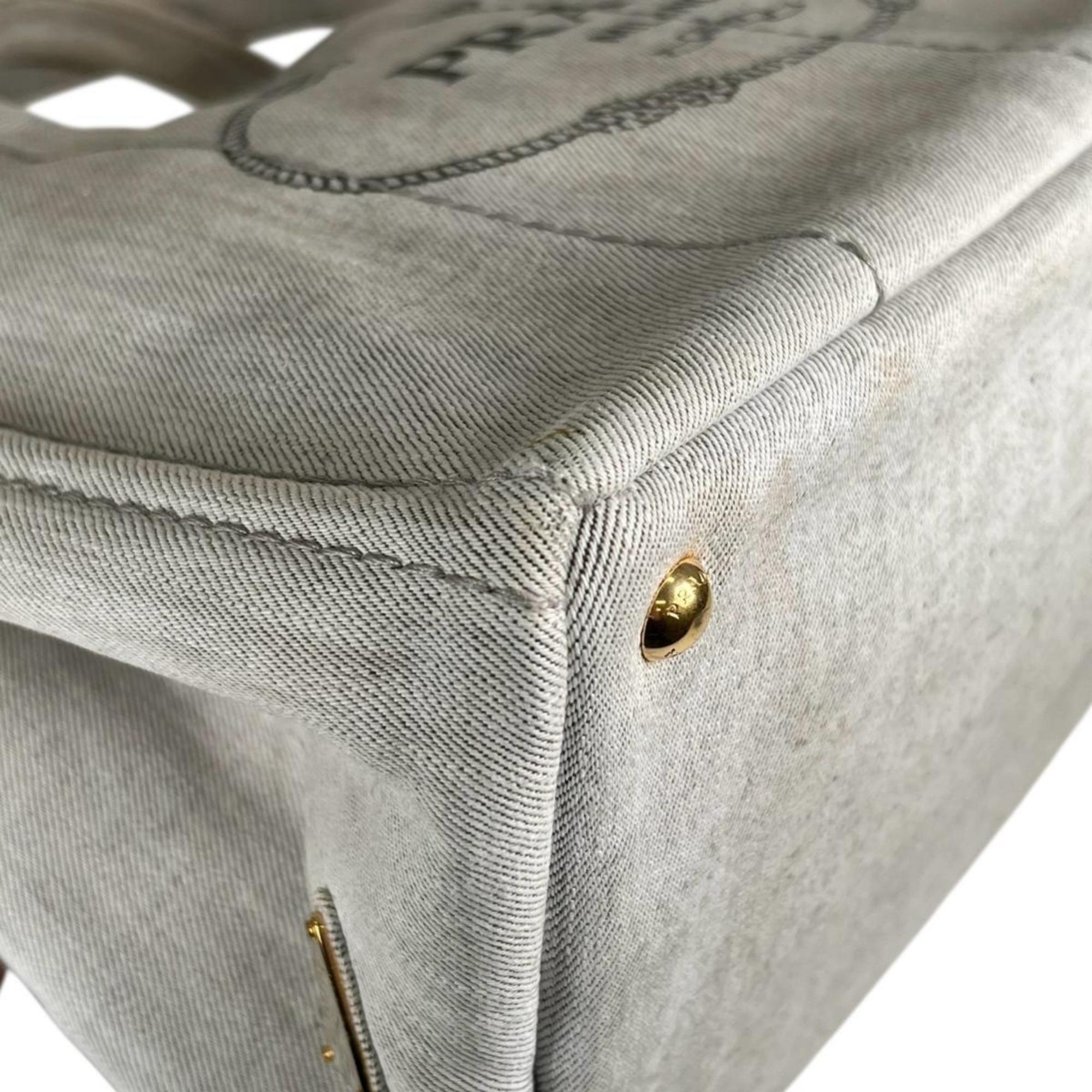 Prada Denim Tote Bag (Pre-Owned)