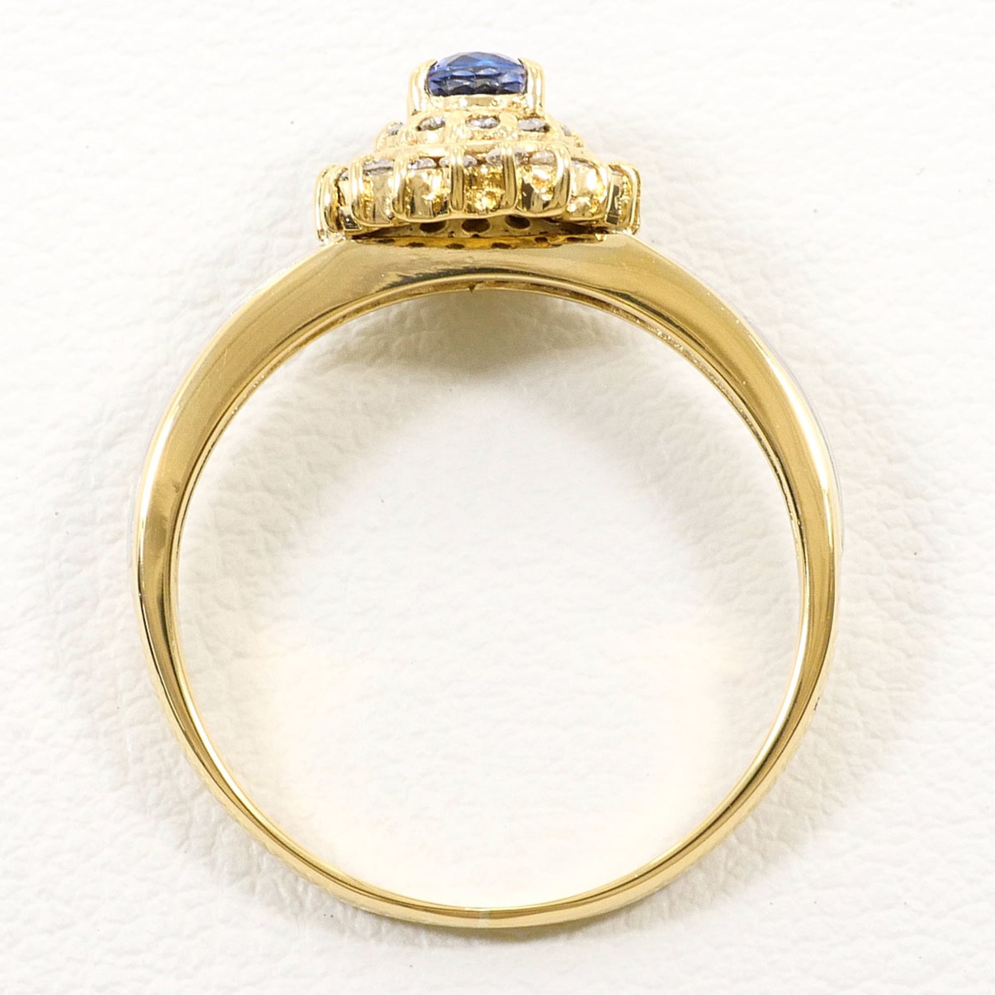 Unbranded Platinum Yellow Gold Yellow Gold (18K) Platinum 900 Band Ring (Pre-Owned)