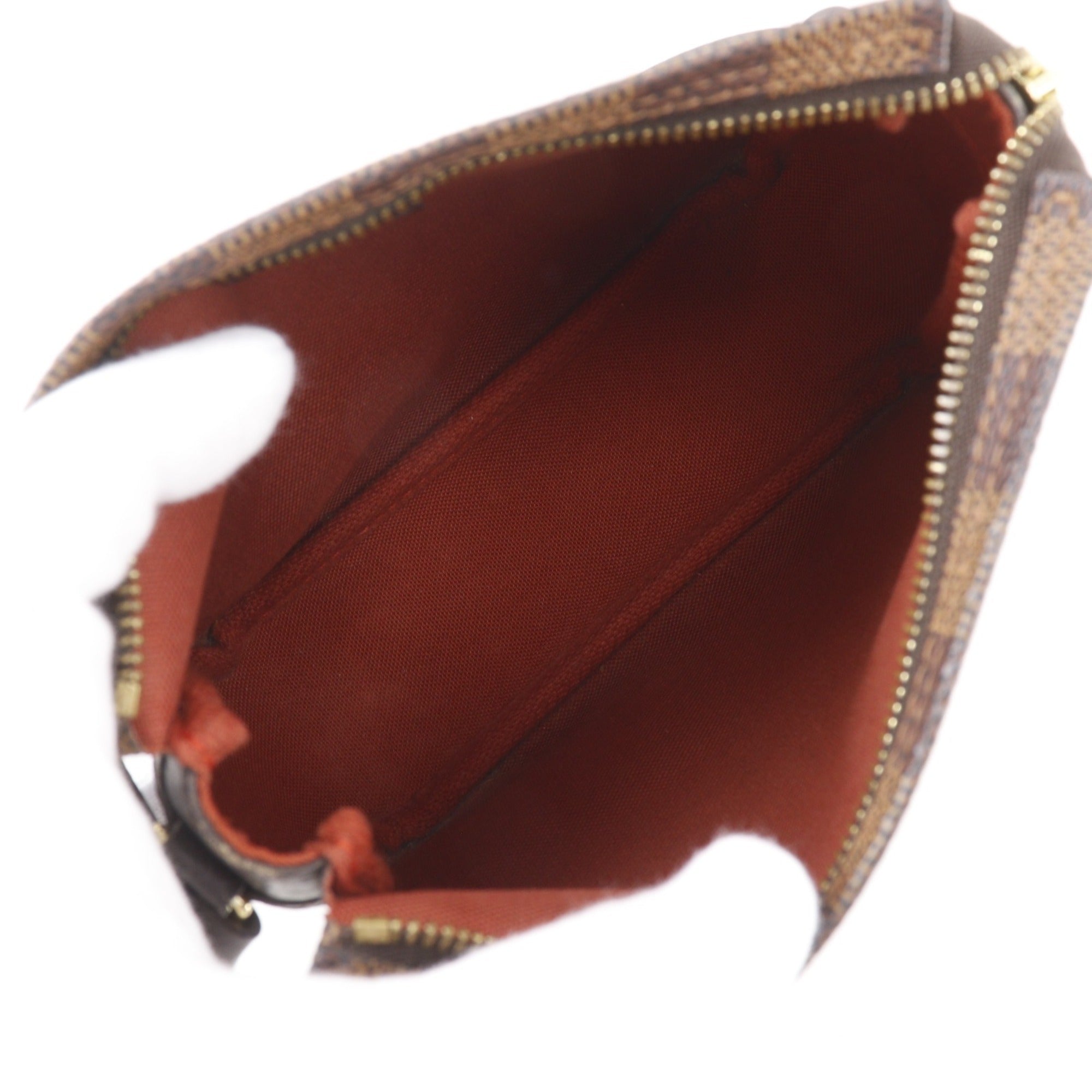 Louis Vuitton Brown Damier Canvas Pouch (Pre-Owned)