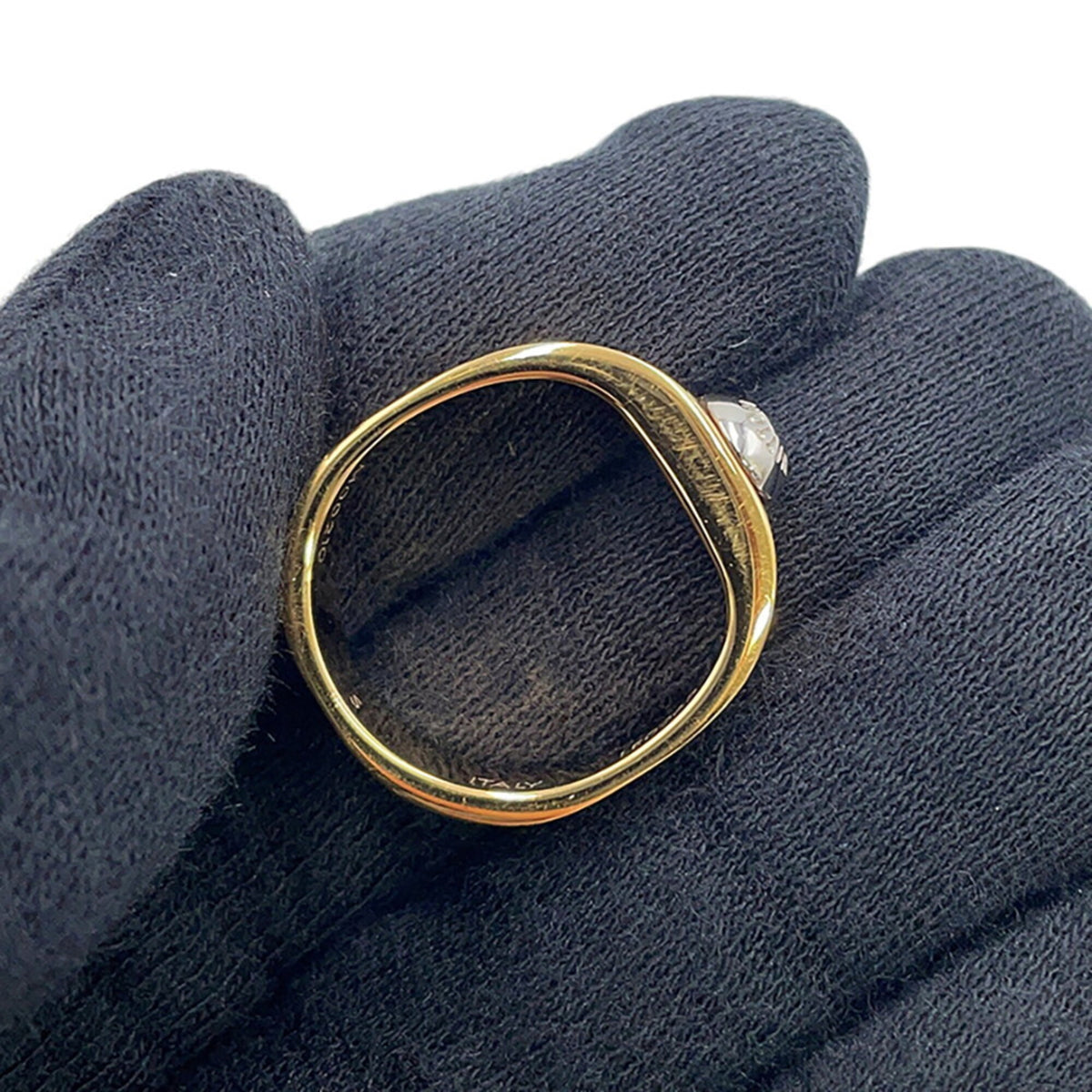 Louis Vuitton Metal Band Ring (Pre-Owned)