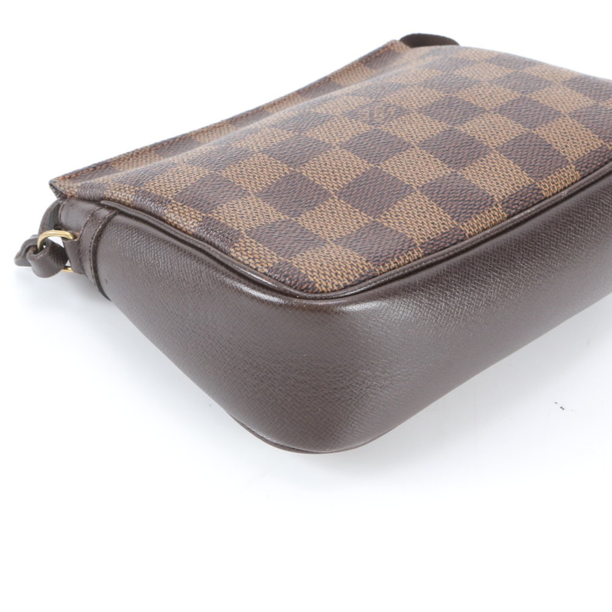 Louis Vuitton Brown Damier Canvas Coated Canvas Leather Handbag (Pre-Owned)