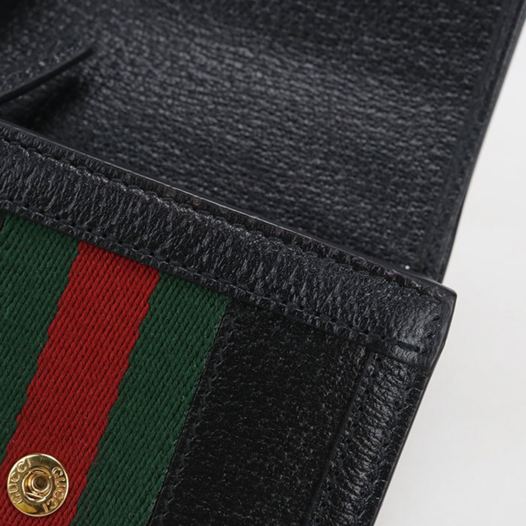 Gucci Black Leather Wallet (Bi-Fold) (Pre-Owned)