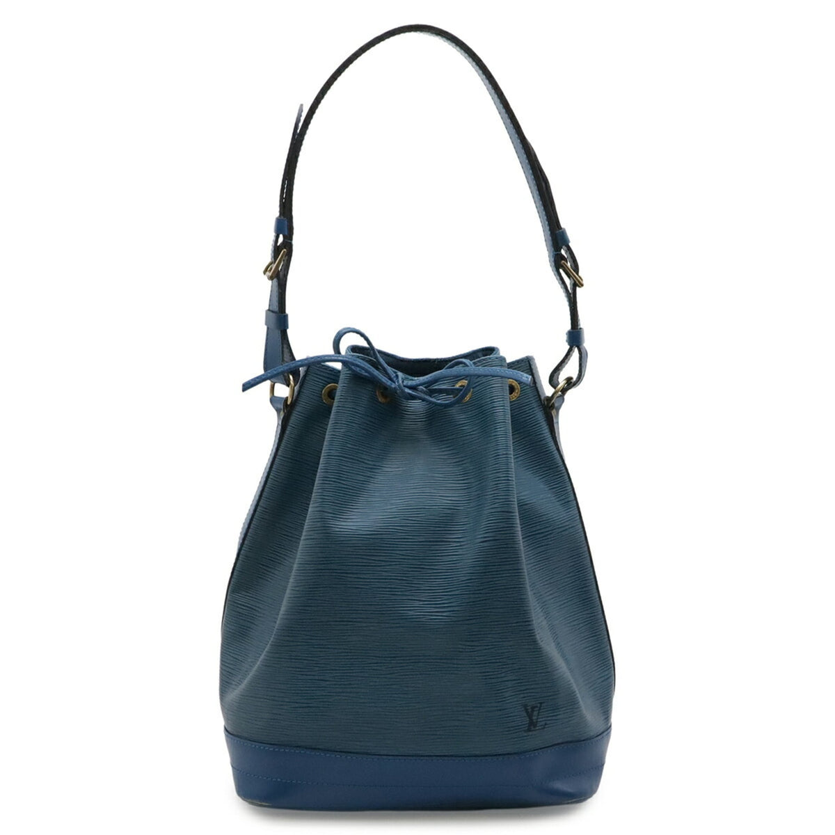 Louis Vuitton Epi Toledo Blue Epi Leather Shoulder Bag (Pre-Owned)