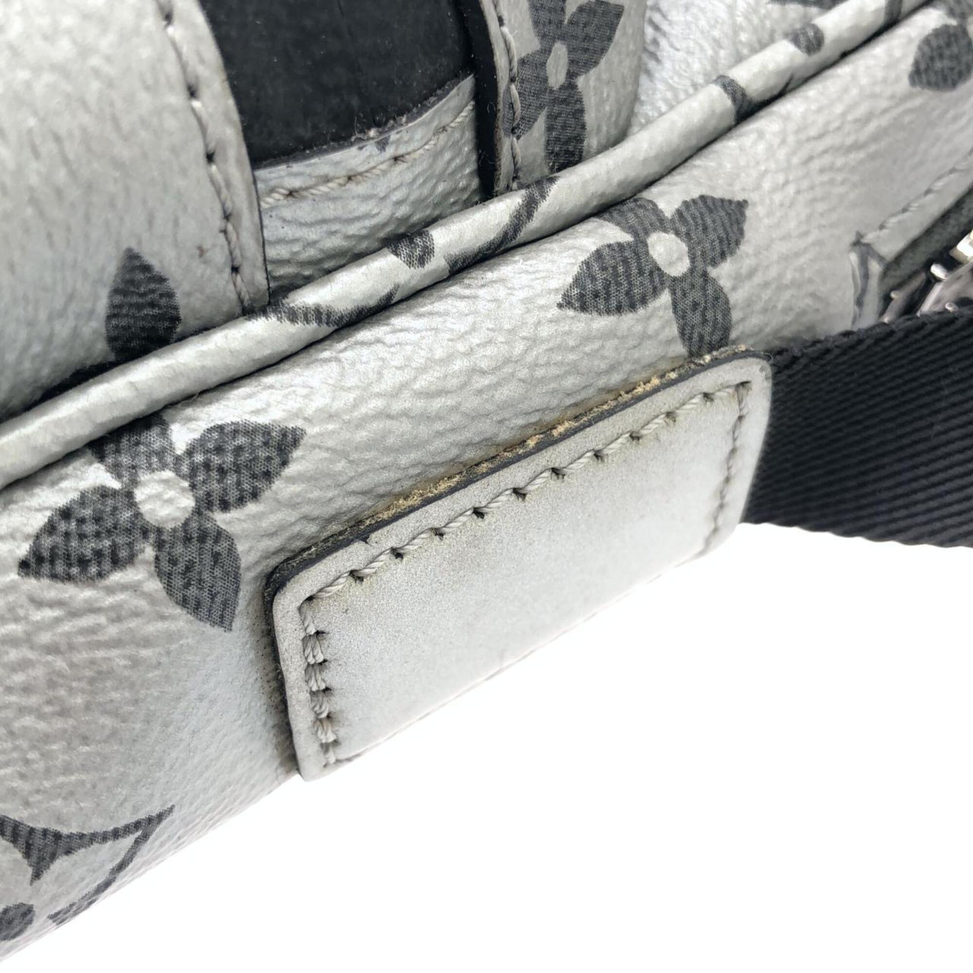 Louis Vuitton Monogram Silver Coated Canvas Shoulder Bag (Pre-Owned)
