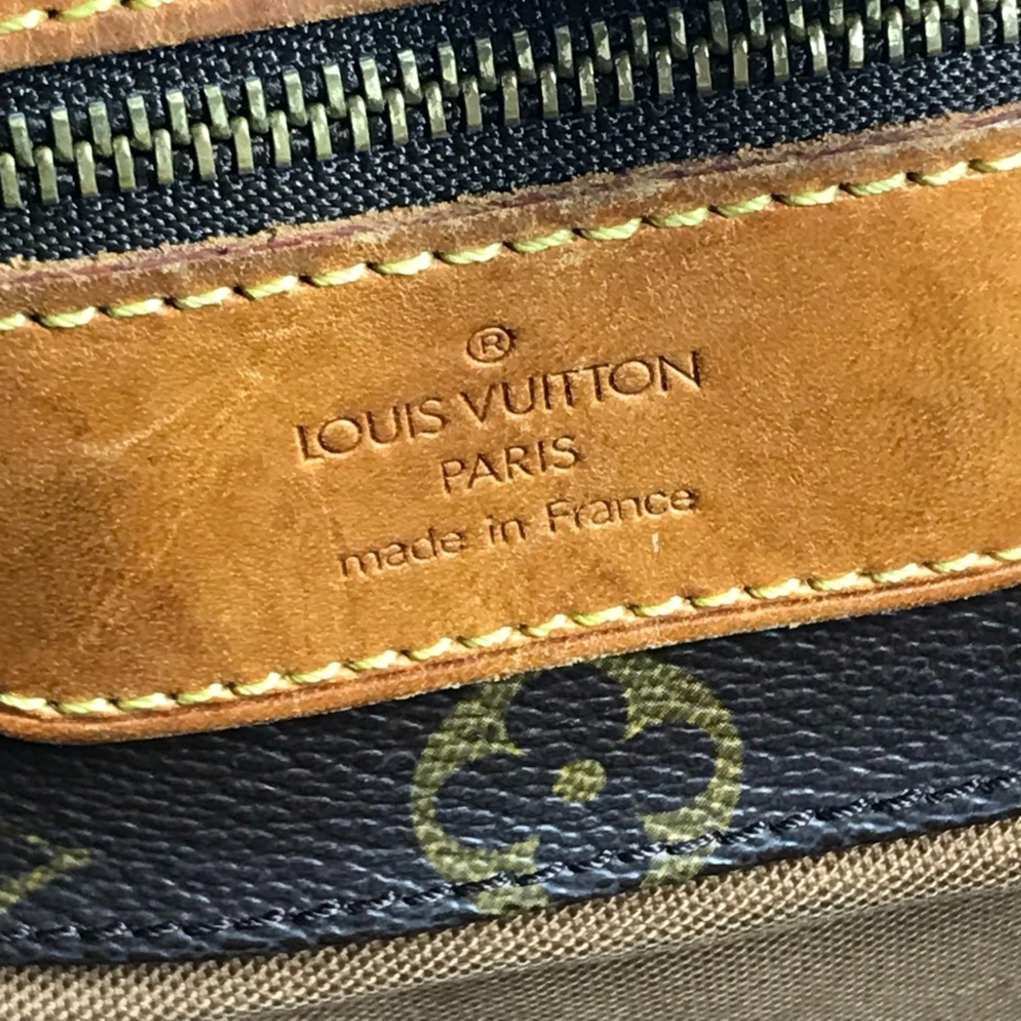 Louis Vuitton Brown Galle Monogram Shoulder Bag Tote Bag (Pre-Owned)