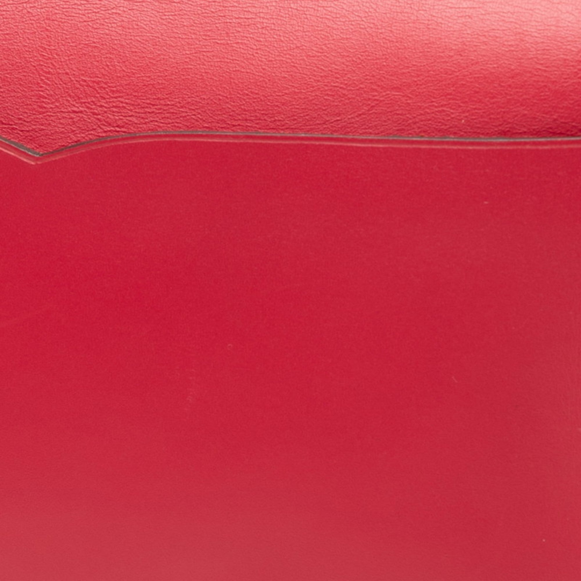 Loewe Pink Orange Leather Shoulder Bag (Pre-Owned)