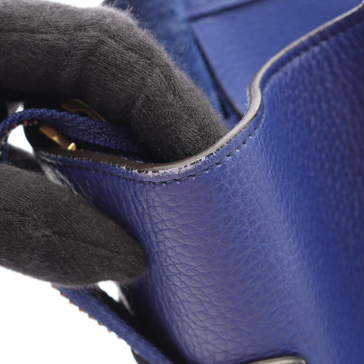 Celine Blue Leather Handbag (Pre-Owned)
