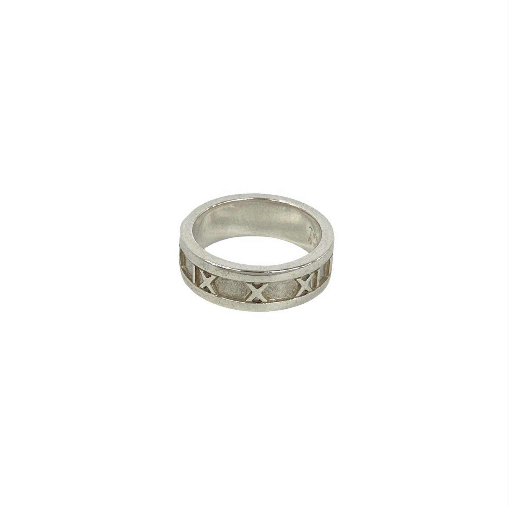 Tiffany Silver Silver 925 Band Ring (Pre-Owned)