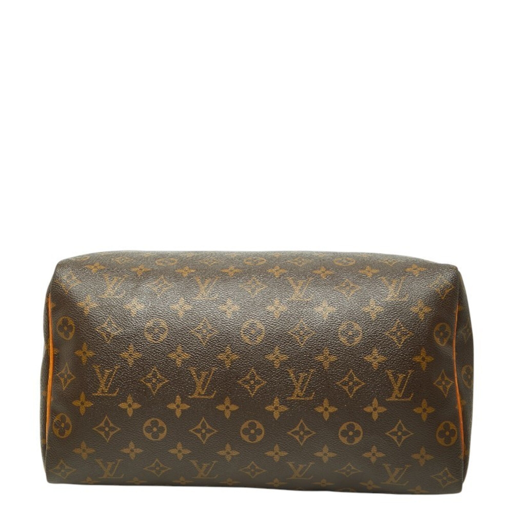 Louis Vuitton Brown Pvc Leather Boston Bag Handbag (Pre-Owned)