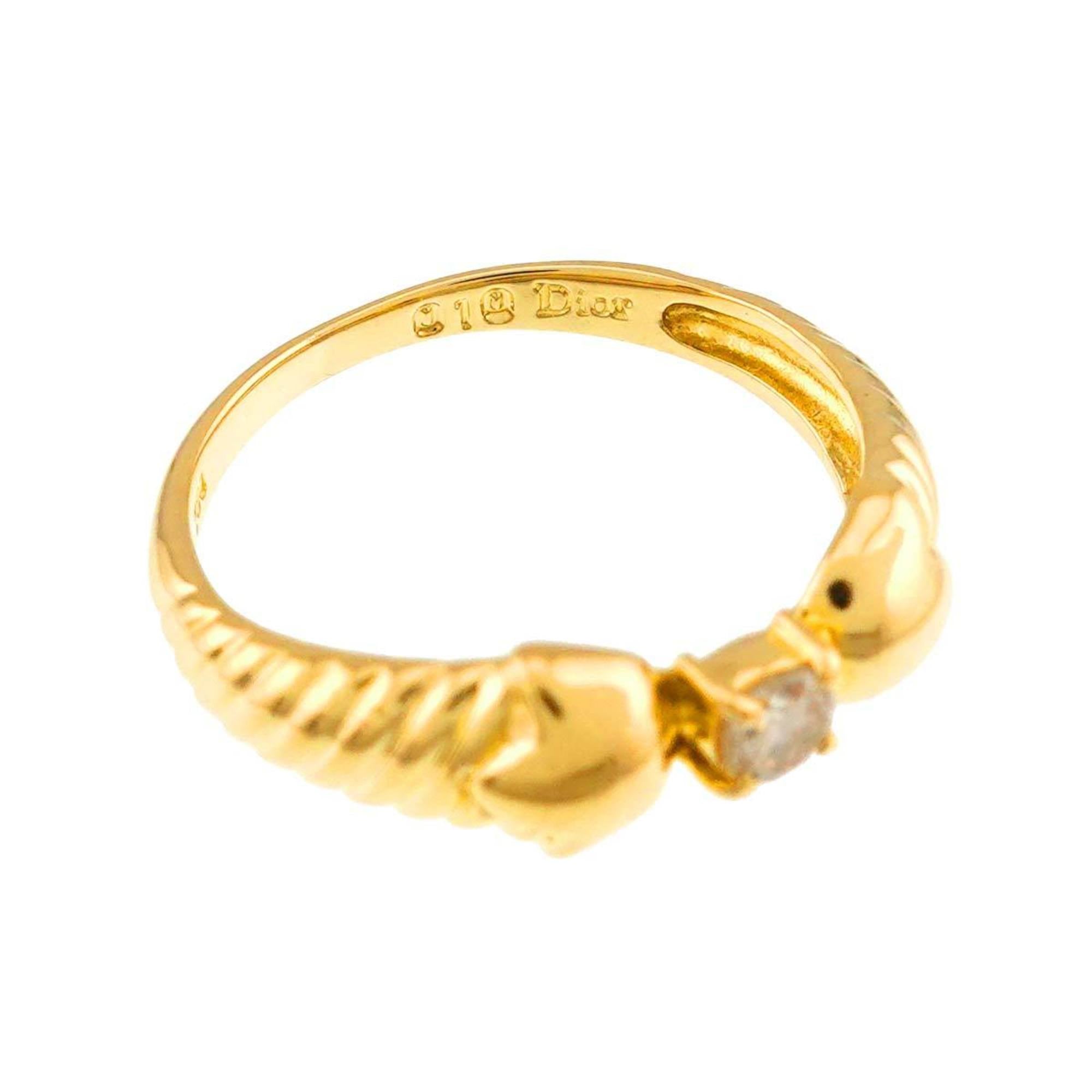 Christian Dior Yellow Band Ring (Pre-Owned)