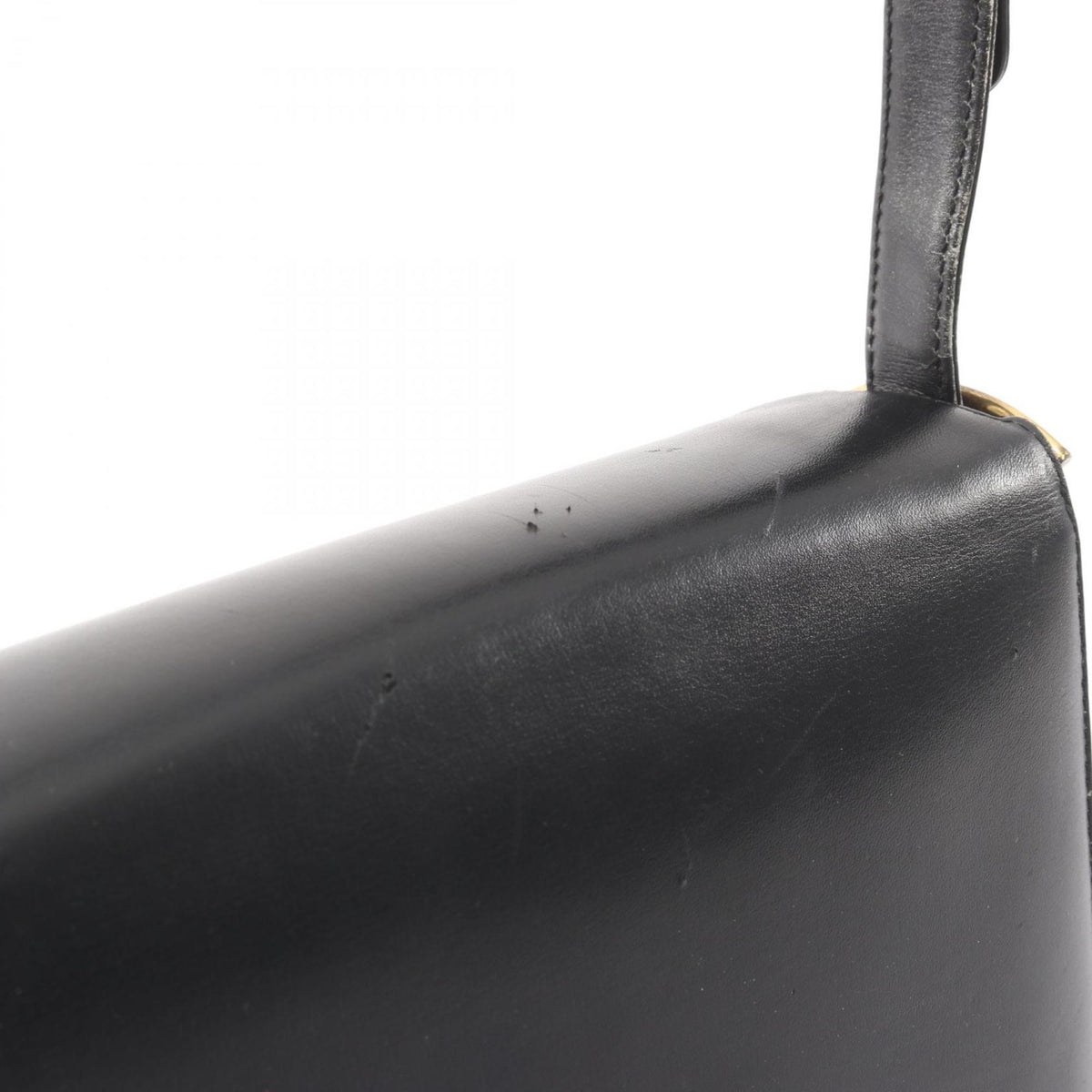 Celine Black Leather Handbag Shoulder Bag (Pre-Owned)