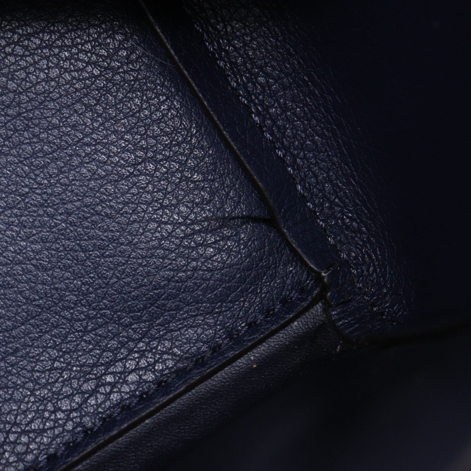 Michael Kors Navy Leather Handbag (Pre-Owned)