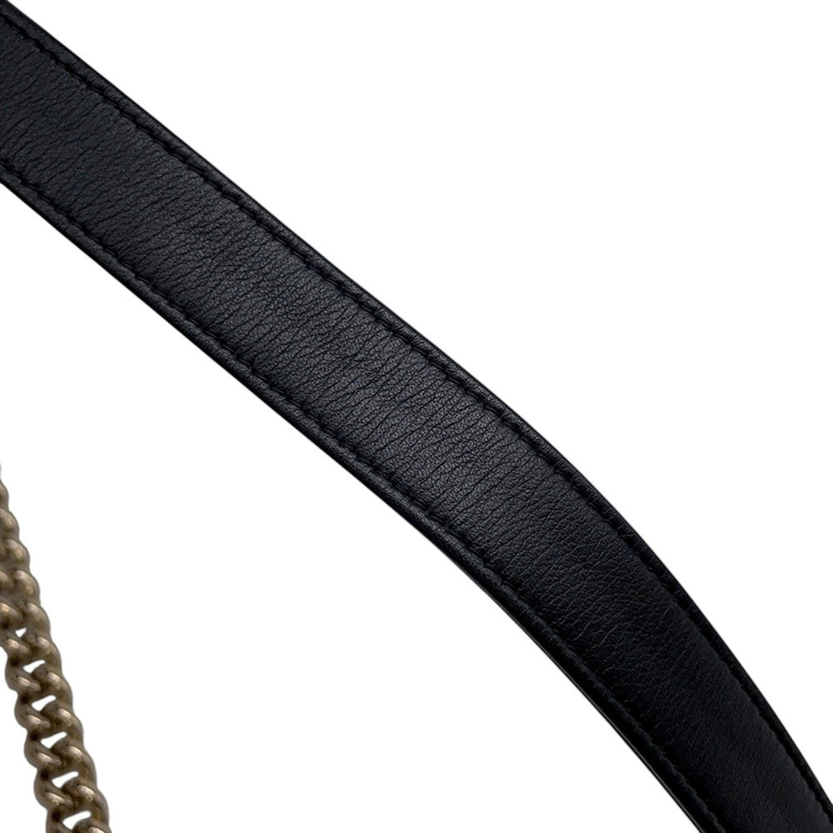 Chanel Boy Chanel Black Leather Handbag Shoulder Bag (Pre-Owned)