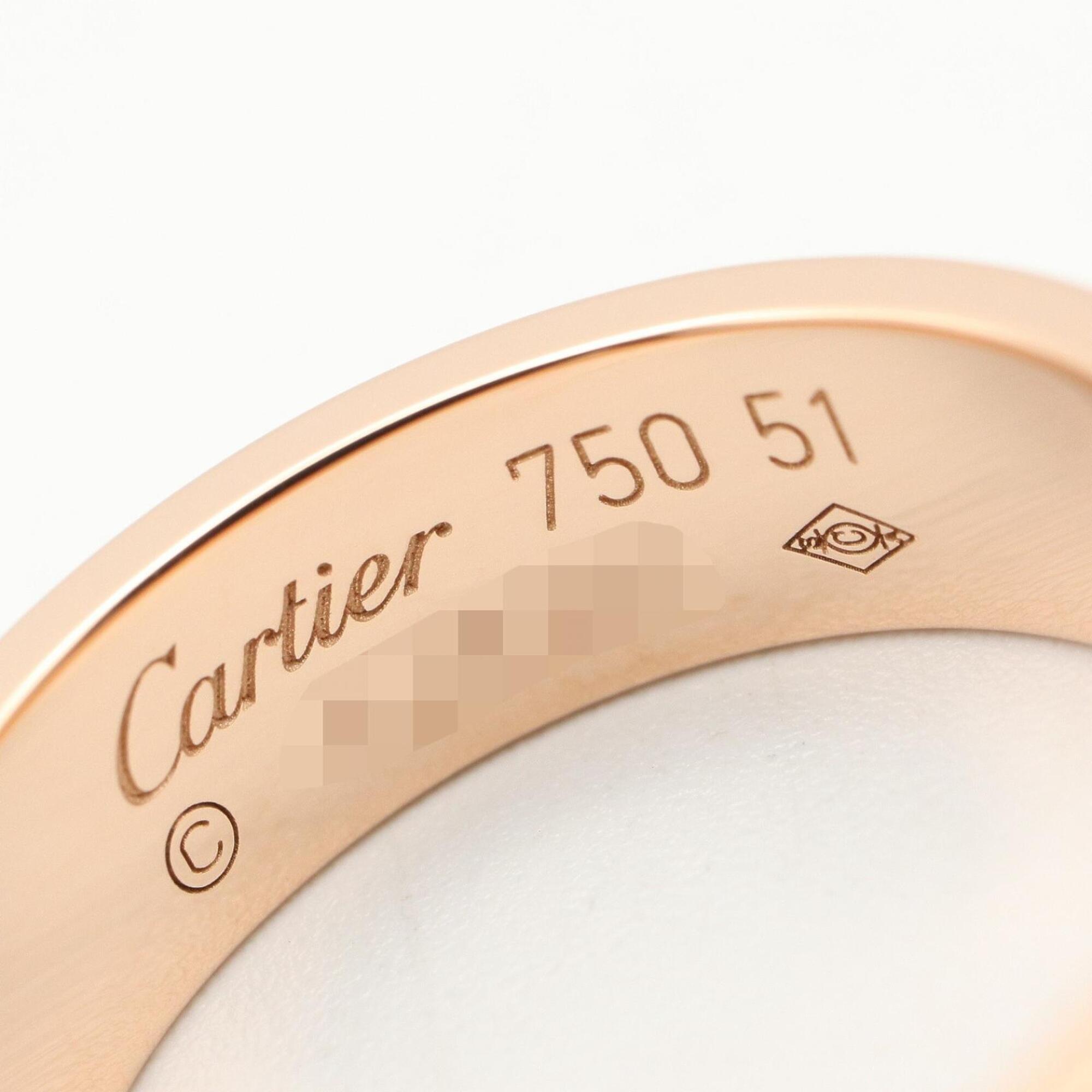 Cartier Pink Gold Pink Gold (18K) Band Ring (Pre-Owned)