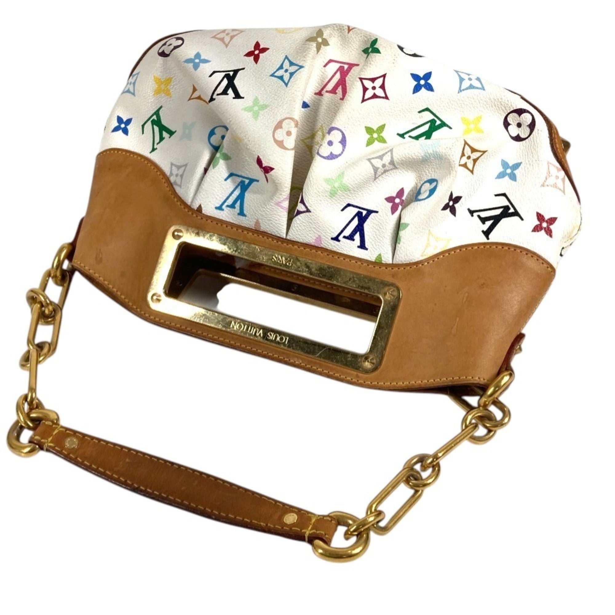 Louis Vuitton Monogram Multi-Color White Monogram Multicolore Handbag Shoulder Bag (Pre-Owned)