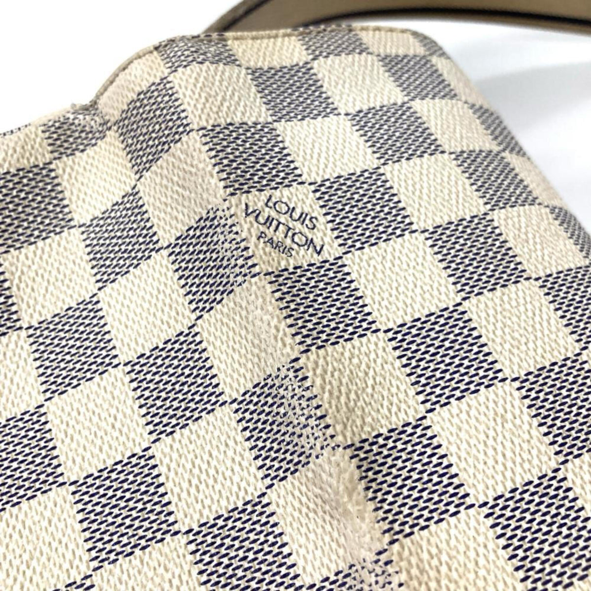Louis Vuitton Damier Azur Damier Azur Damier Azur Shoulder Bag (Pre-Owned)
