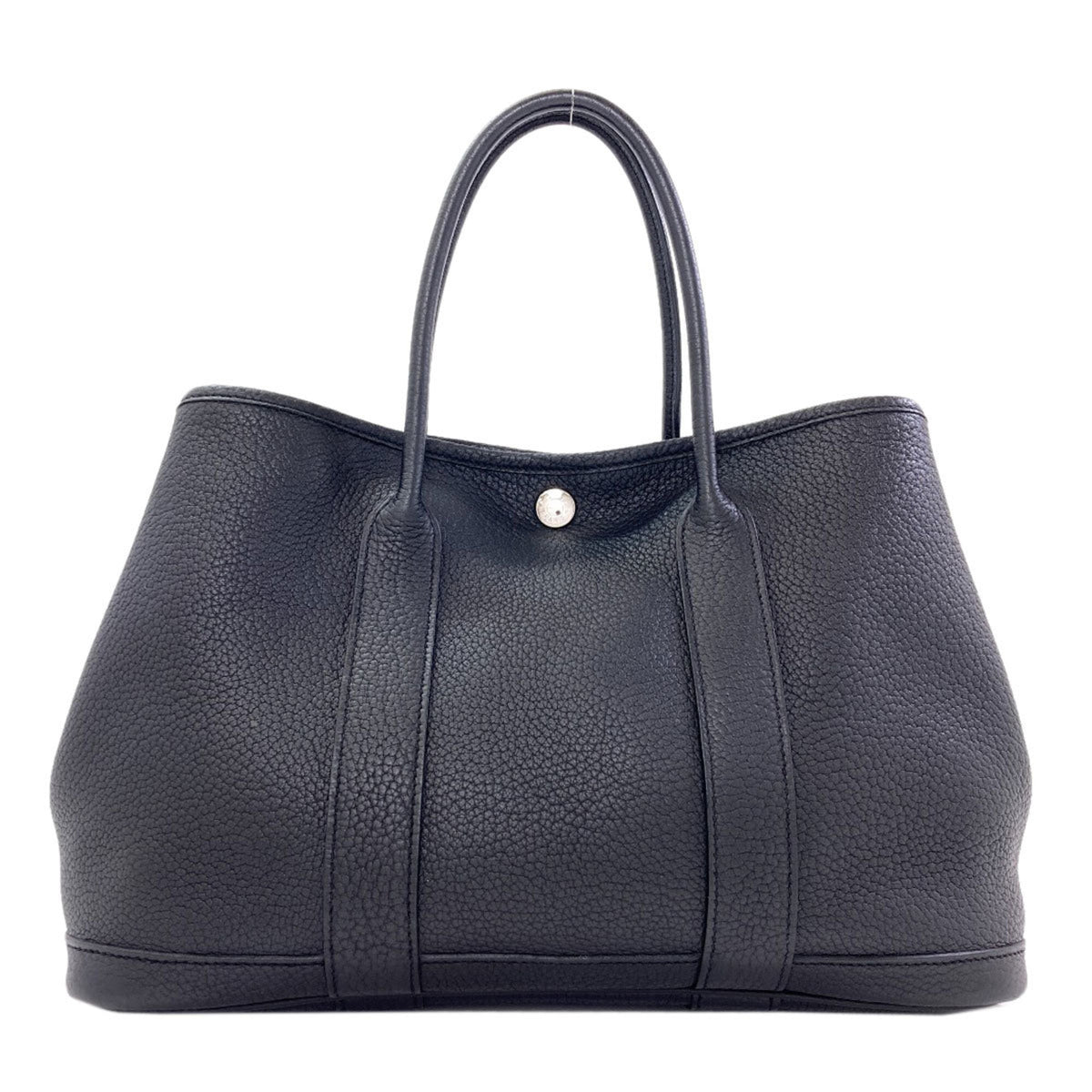Hermes Black Negonda Leather Handbag (Pre-Owned)
