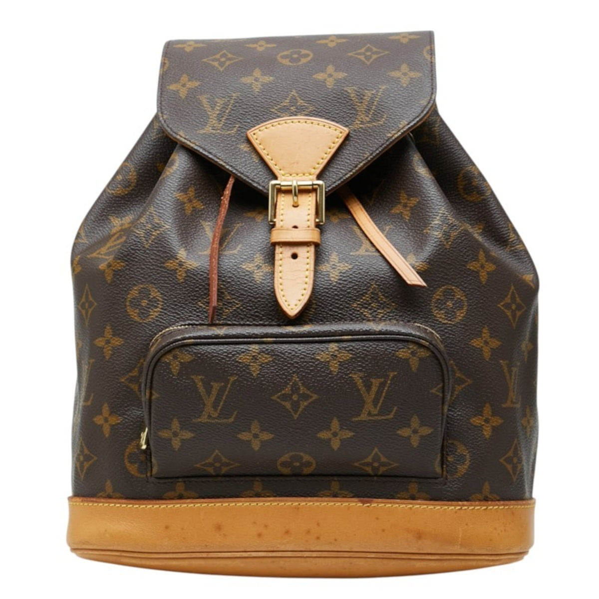 Louis Vuitton Brown Pvc Leather Backpack (Pre-Owned)
