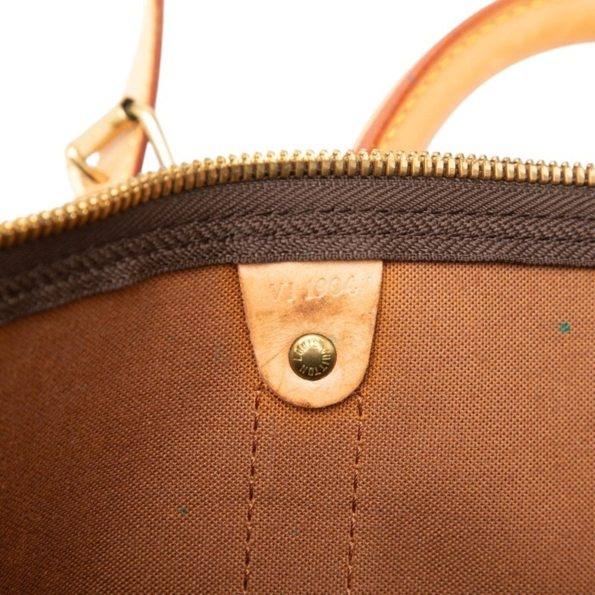 Louis Vuitton Brown Monogram Pvc Boston Bag Shoulder Bag (Pre-Owned)