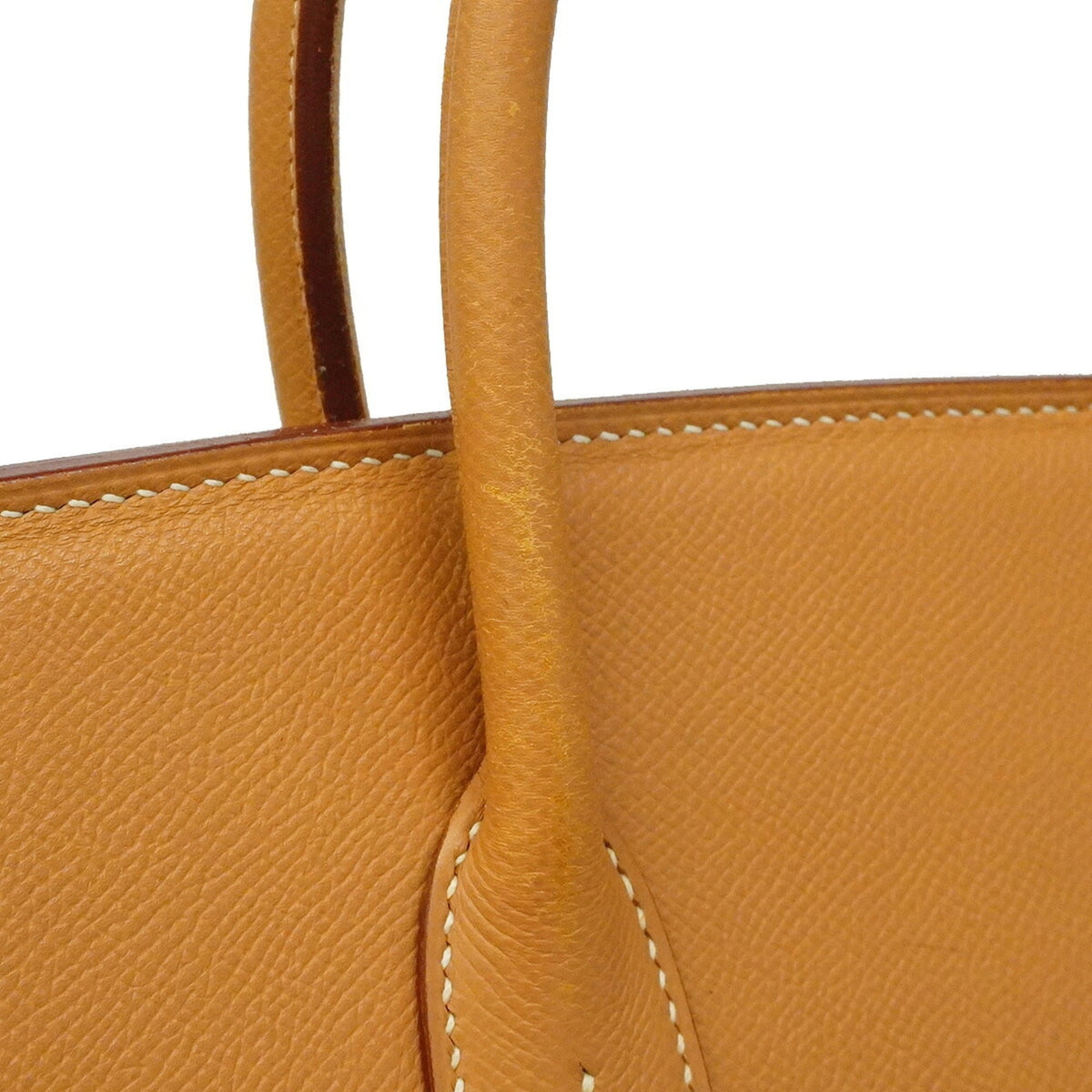 Hermes Natural Sable Courchevel Leather Handbag (Pre-Owned)