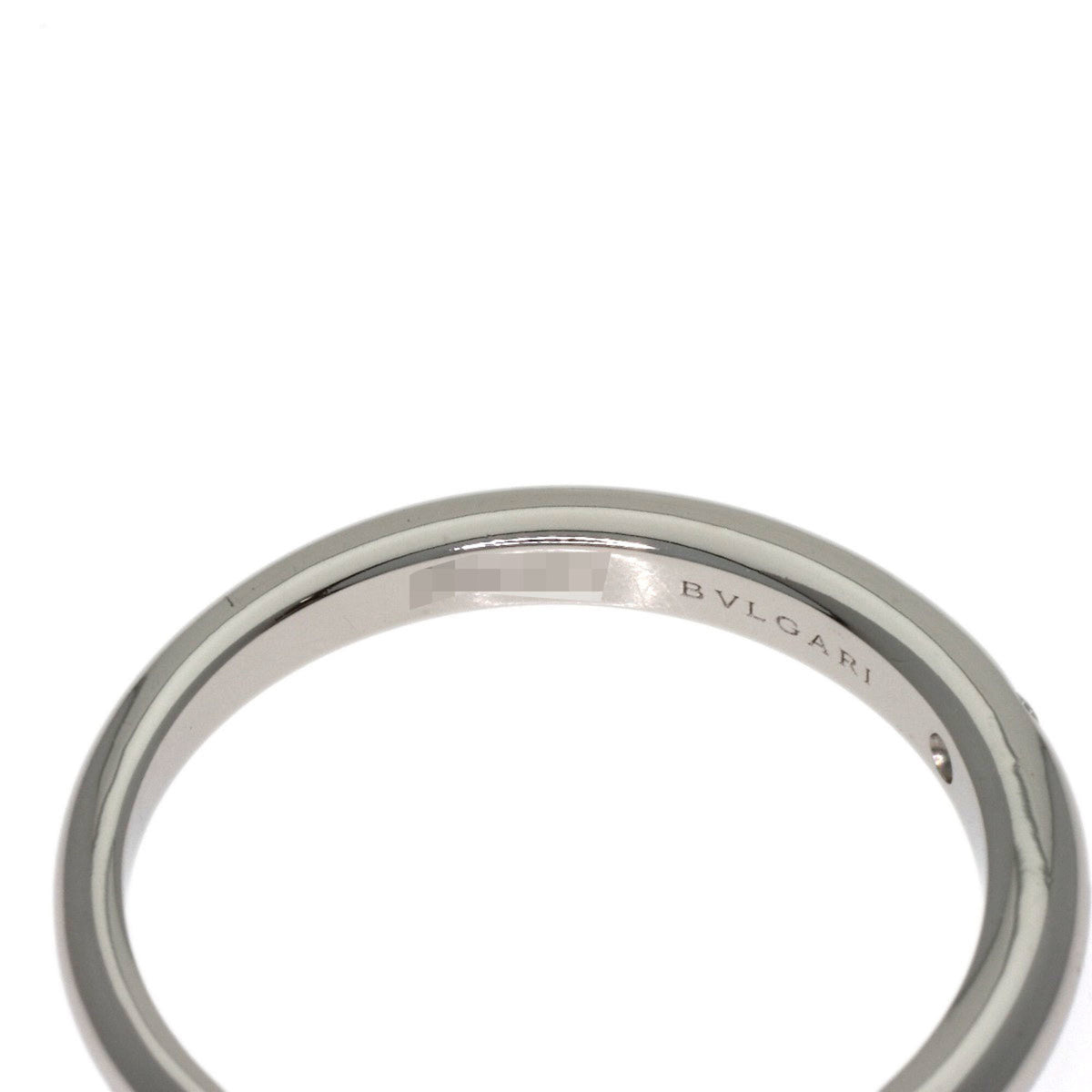 Bvlgari Platinum 950 Band Ring (Pre-Owned)