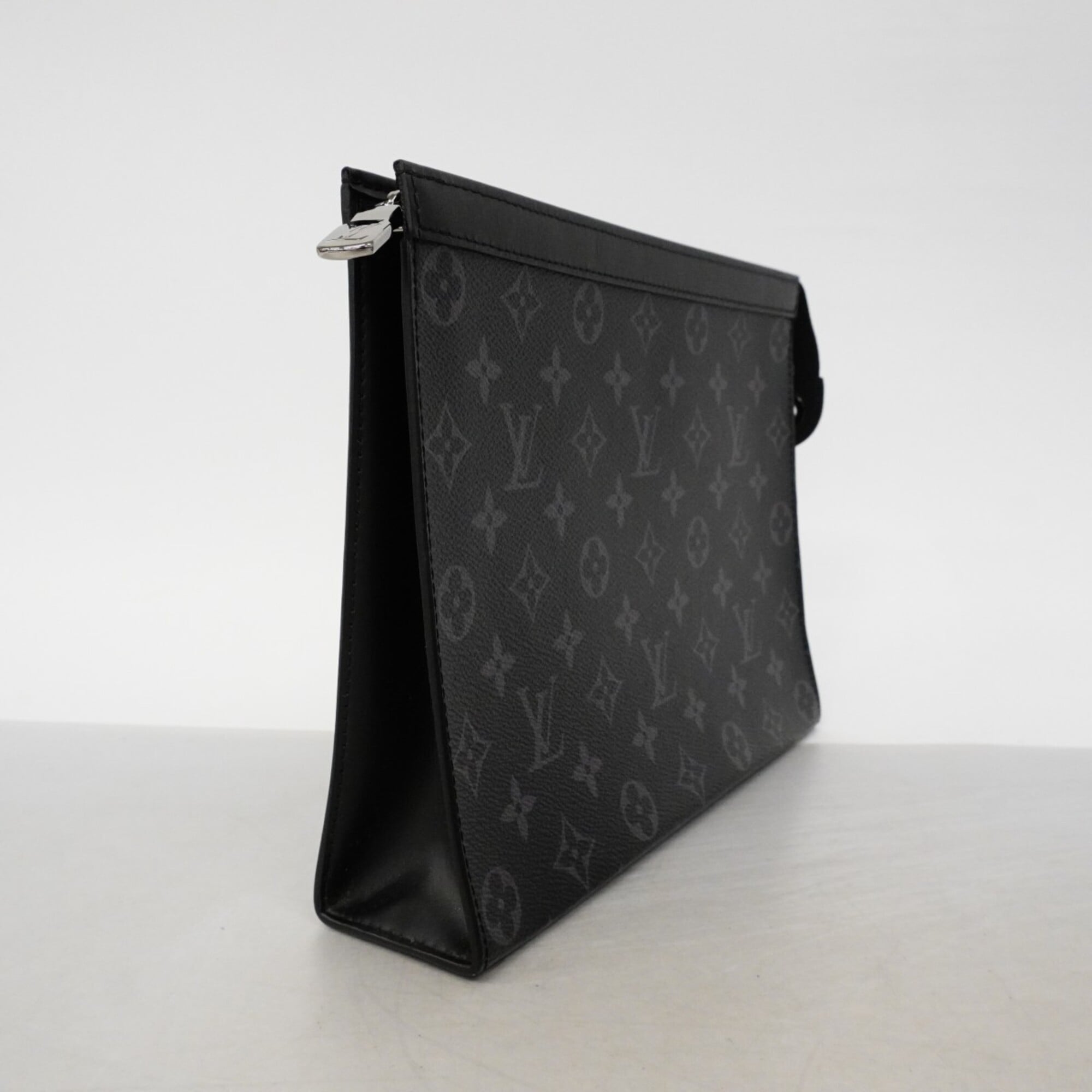 Louis Vuitton Black Clutch Bag (Pre-Owned)