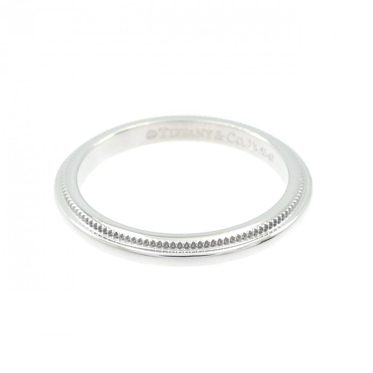 Tiffany Platinum 950 Band Ring (Pre-Owned)
