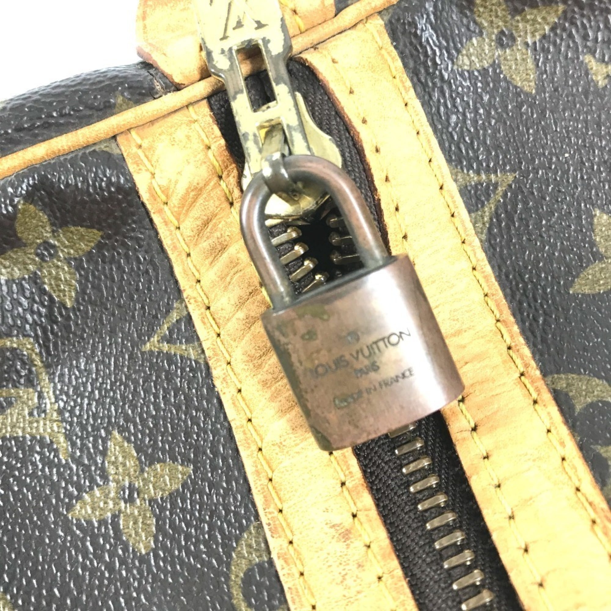 Louis Vuitton Brown Monogram Boston Bag (Pre-Owned)