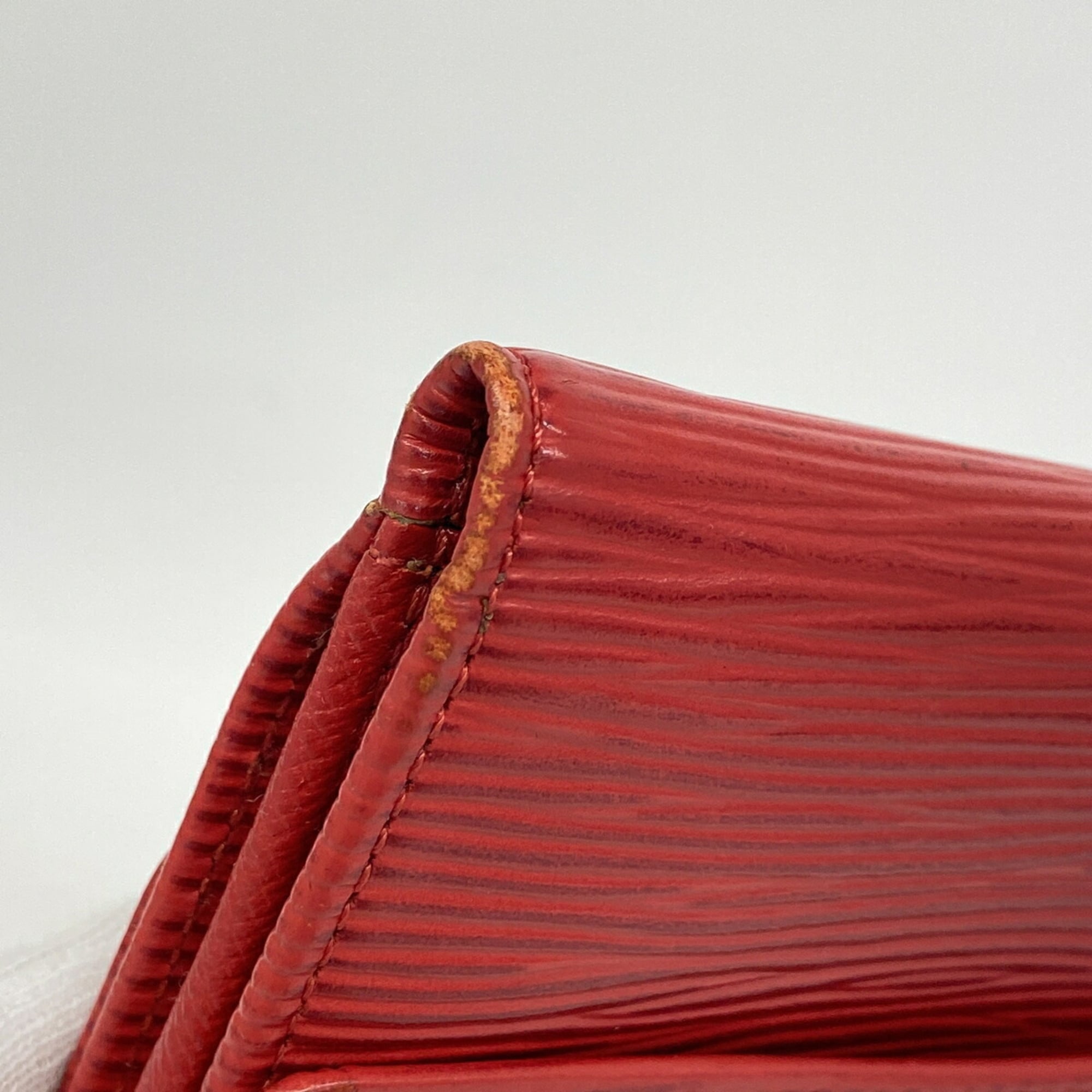 Louis Vuitton Castilian Red Wallet (Tri-Fold) (Pre-Owned)