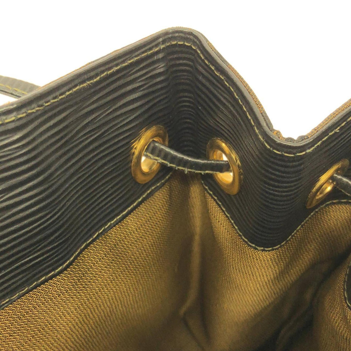 Fendi Black Brown Canvas Leather Backpack (Pre-Owned)