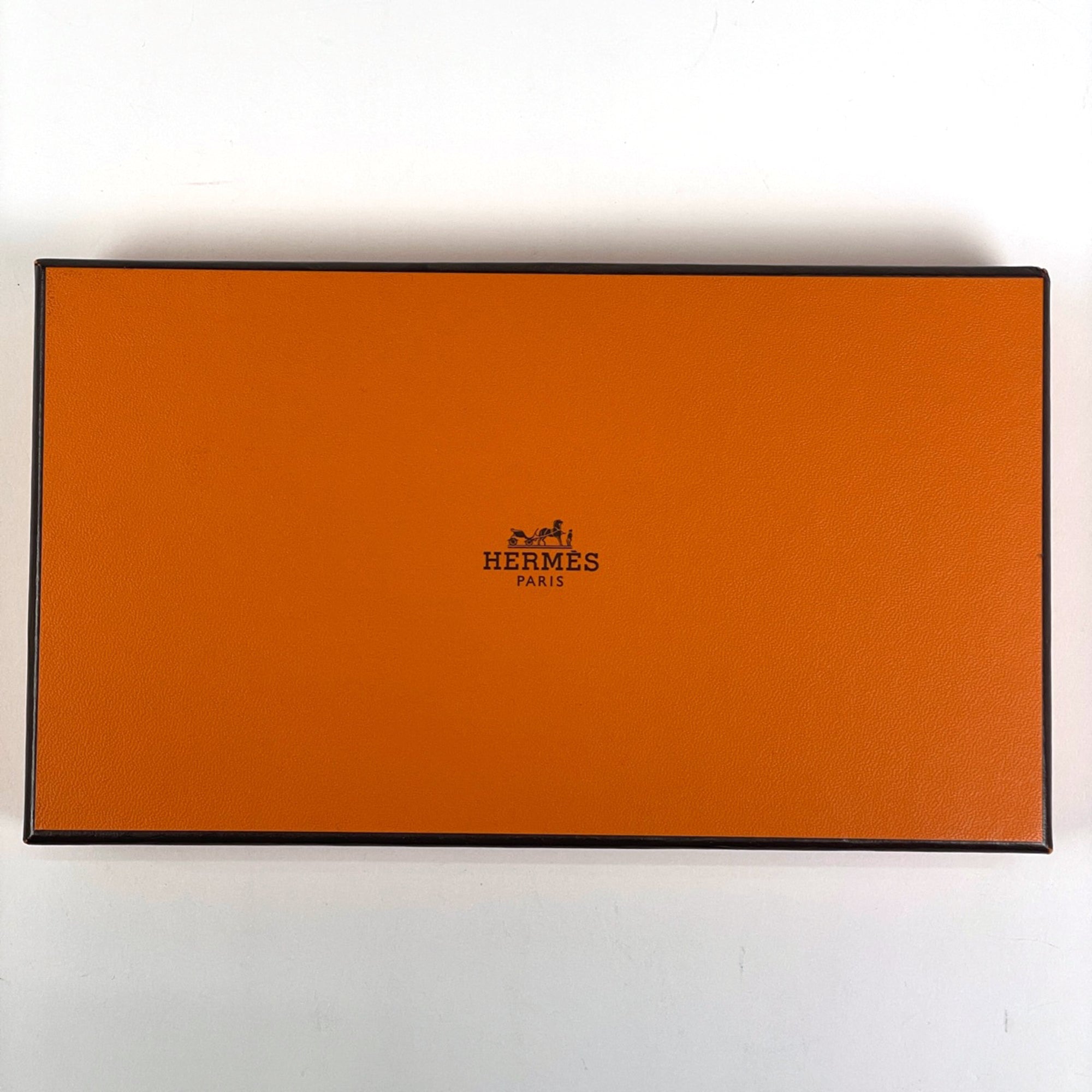 Hermes Blue Jean Togo Leather Swift Leather Wallet (Bi-Fold) (Pre-Owned)
