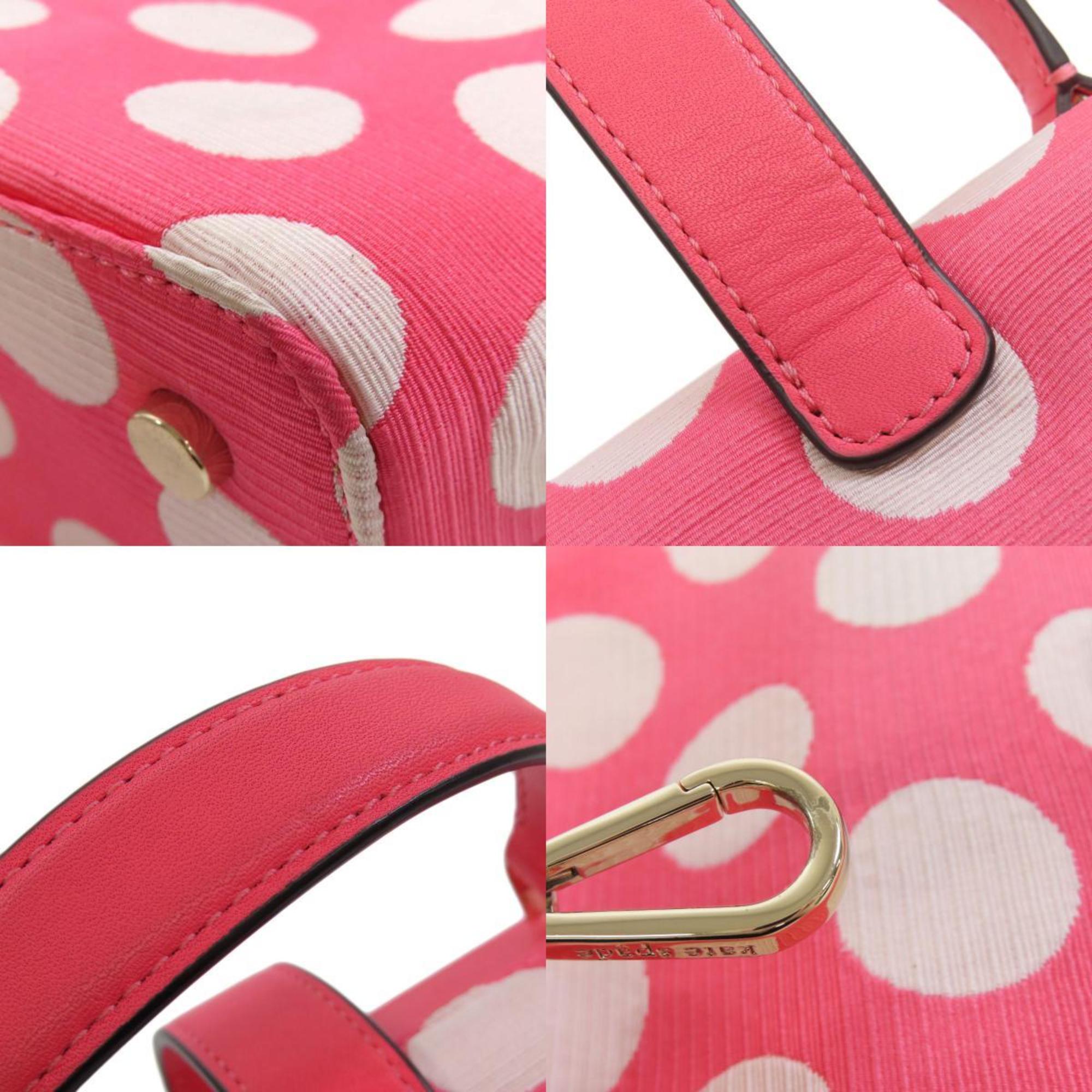 Kate Spade Pink Canvas Handbag (Pre-Owned)
